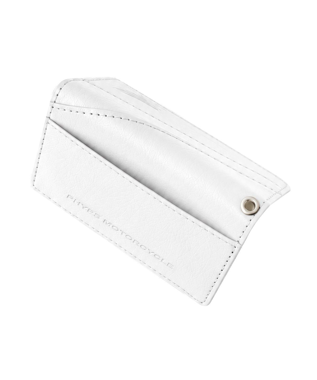 핍스 모터사이클(PHYPS MOTORCYCLE) Back Label Wallet Ivory