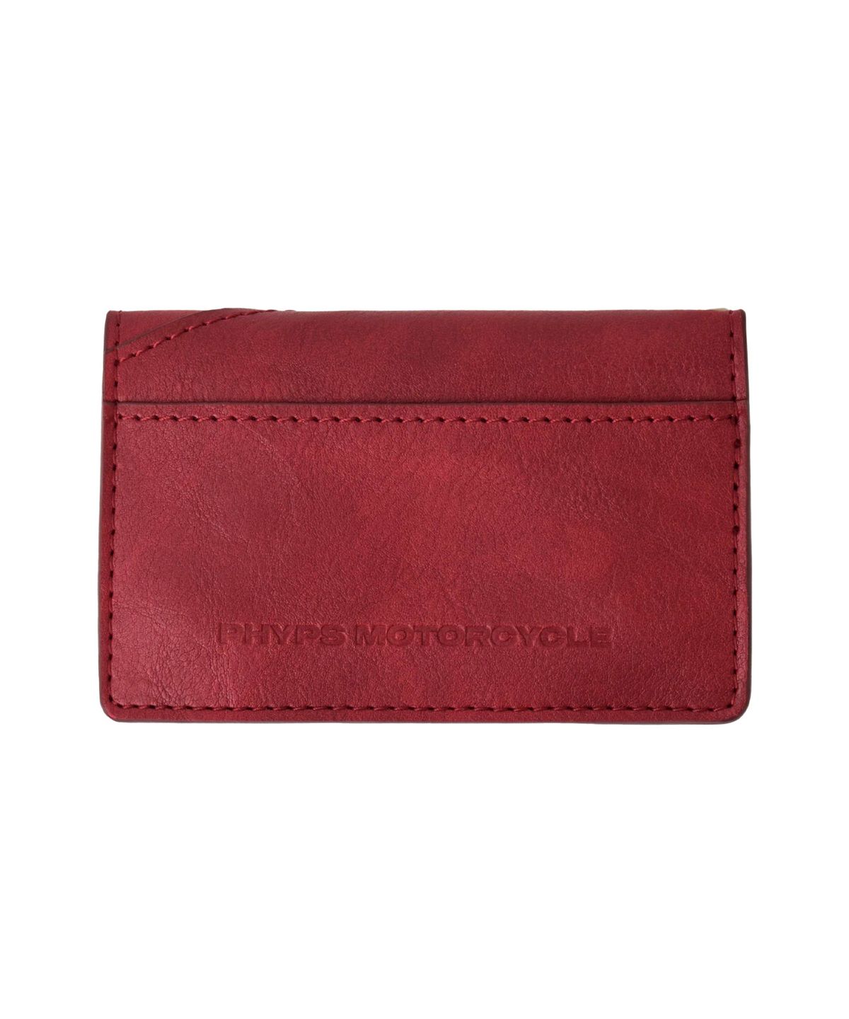 핍스 모터사이클(PHYPS MOTORCYCLE) Back Label Wallet Red