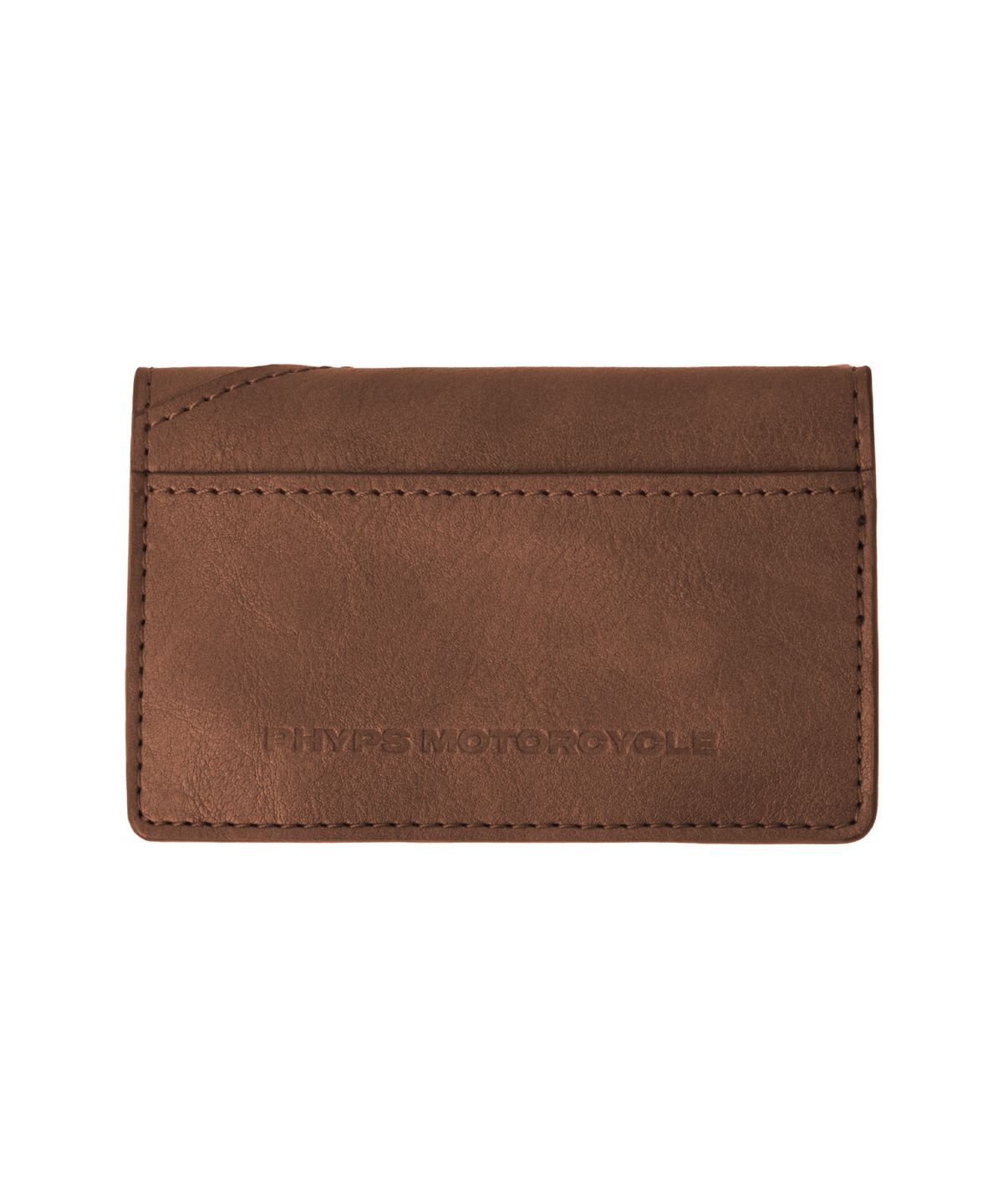 핍스 모터사이클(PHYPS MOTORCYCLE) Back Label Wallet Brown