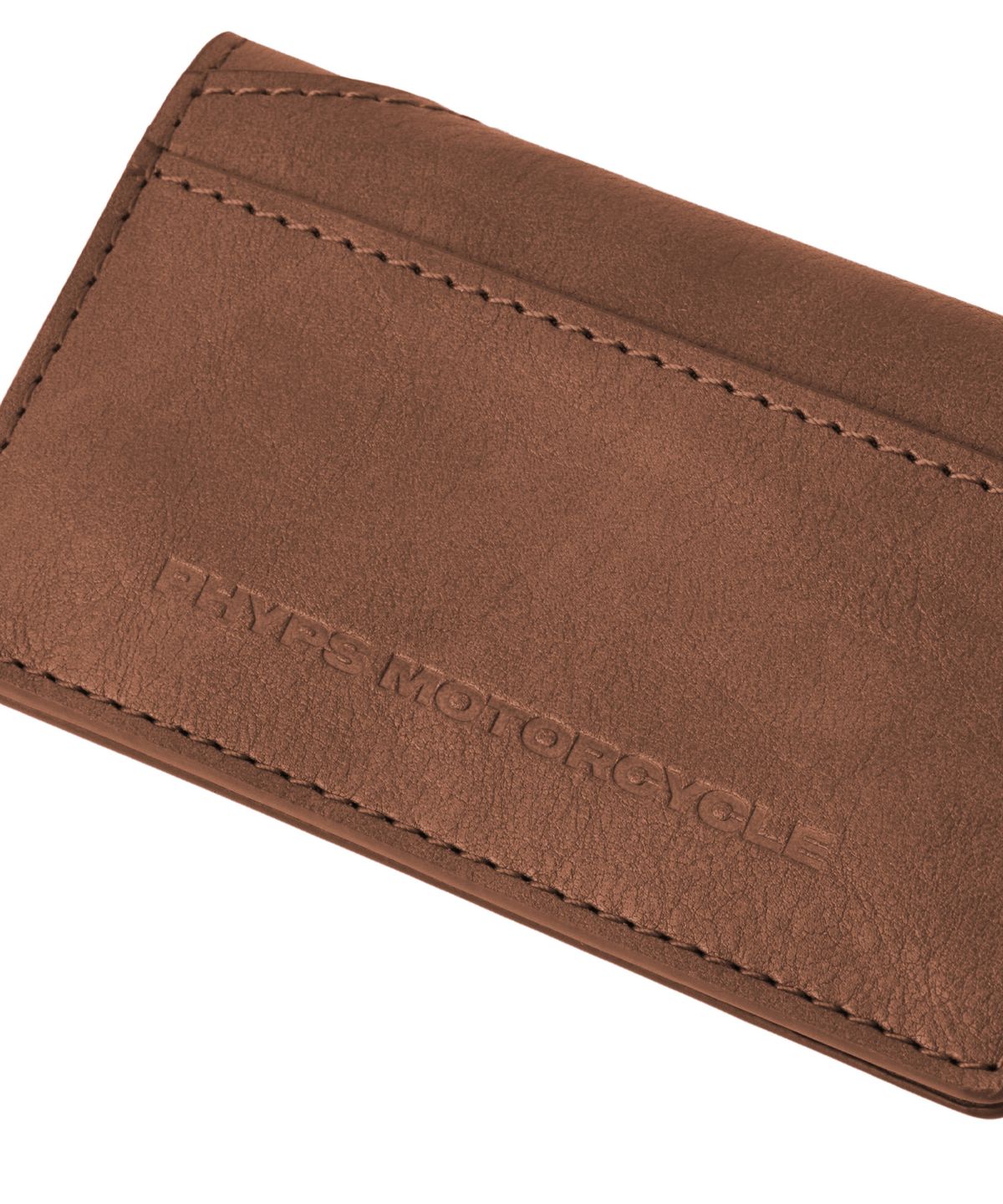 핍스 모터사이클(PHYPS MOTORCYCLE) Back Label Wallet Brown