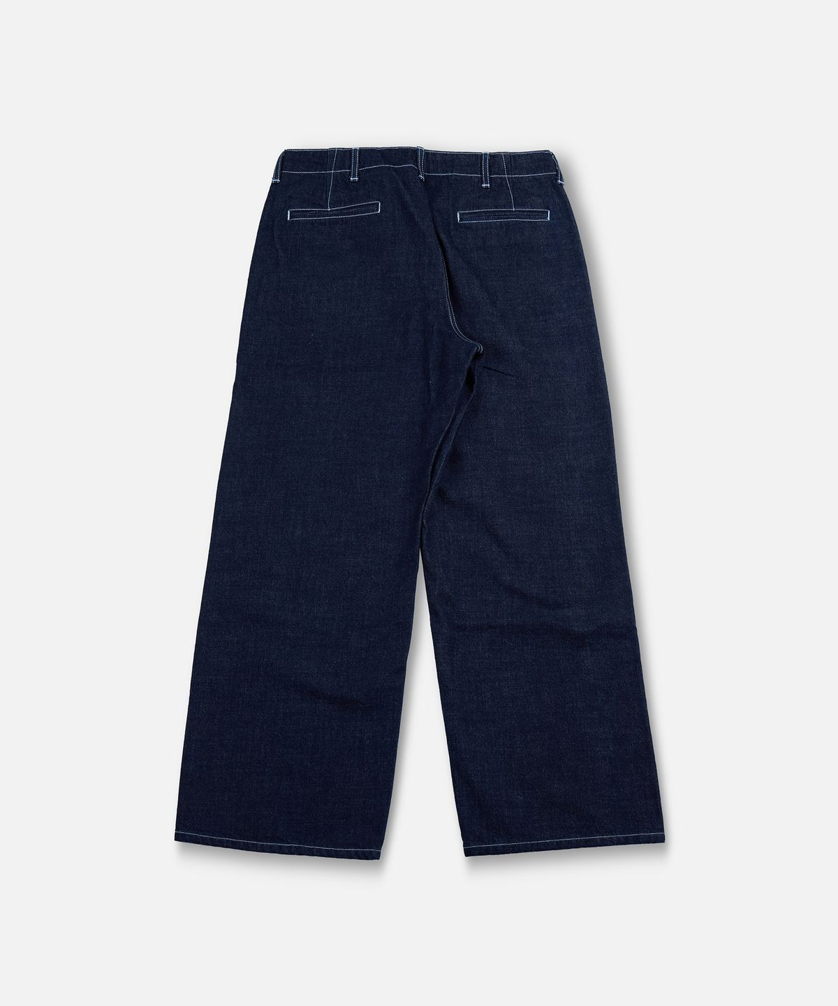 워드로브 스탠다드(WARDROBE STANDARD) SELVEDGE DENIM OFFICER PANTS ONE WASH (REGULAR)