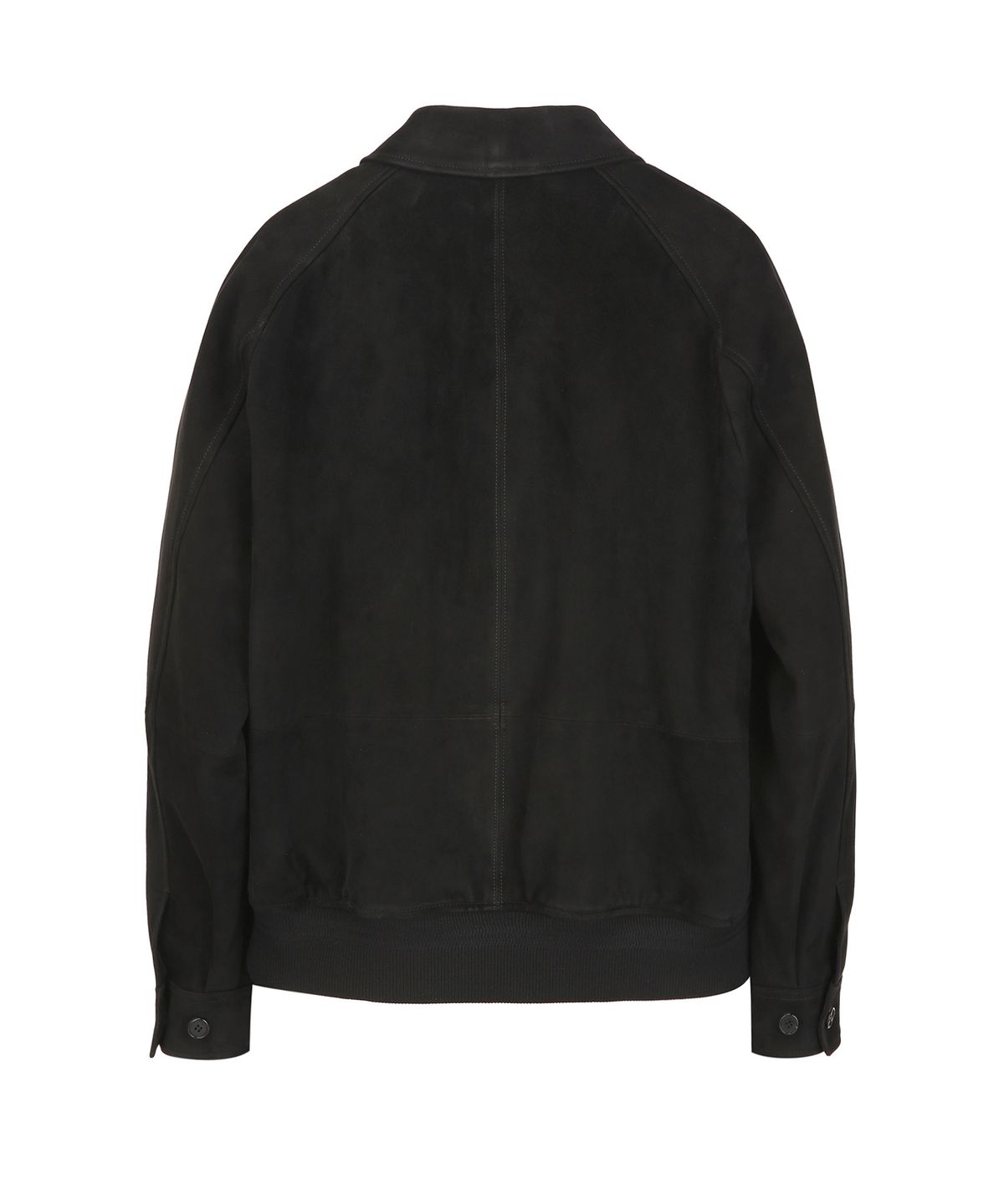 질스튜어트뉴욕 맨(JILLSTUART NEWYORK MEN) 고트스웨이드 스윙탑 점퍼 - 블랙 (JNJU6C055BK)