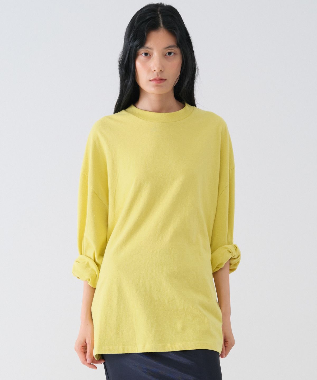 센토르(CENTAUR.KR) NEP OVERSIZE LONG SLEEVE_MUSTARD