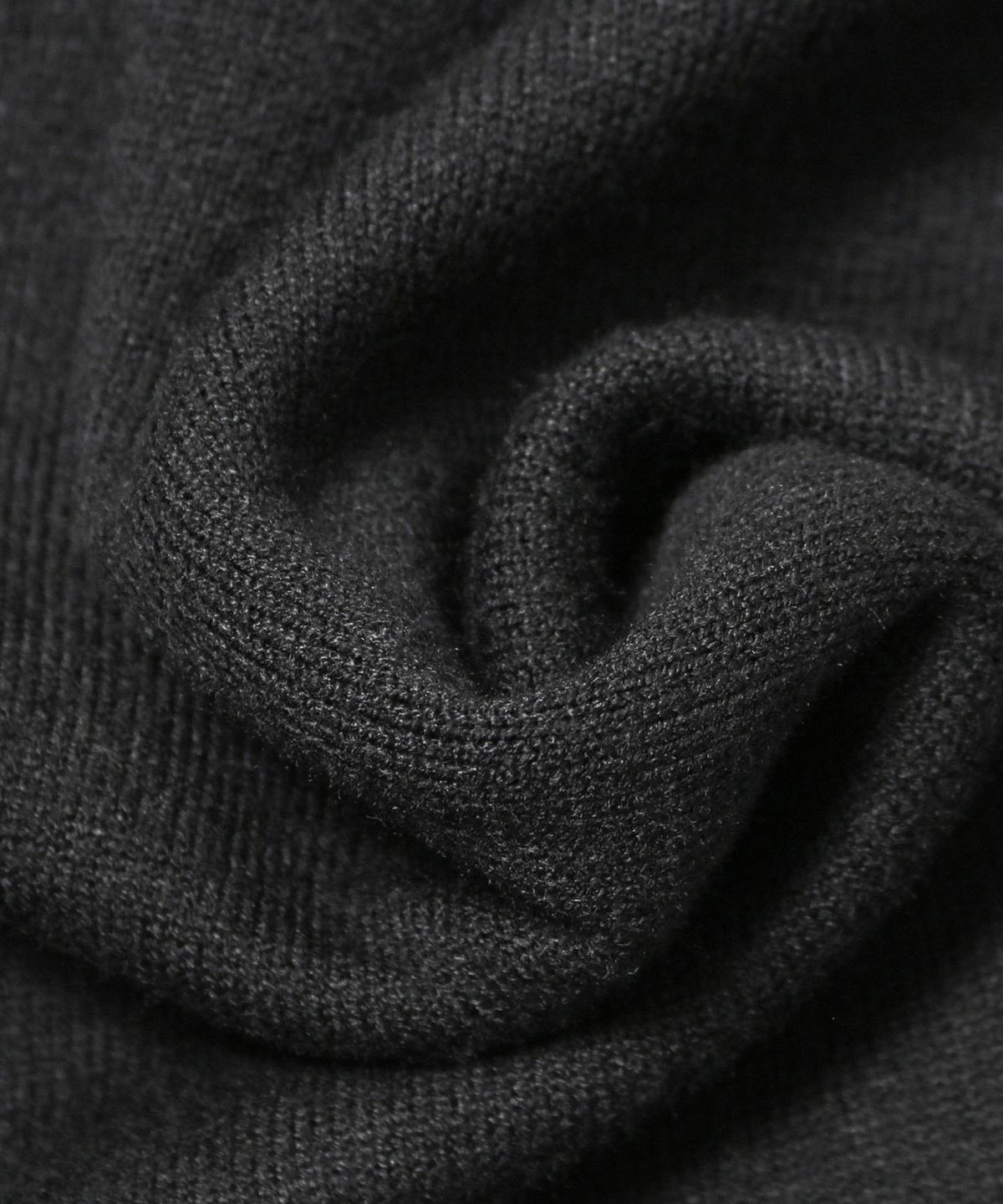 애드호크(ADHOC) 남녀공용 베이직 모크넥 니트 (BLACK) (HCALKA2)