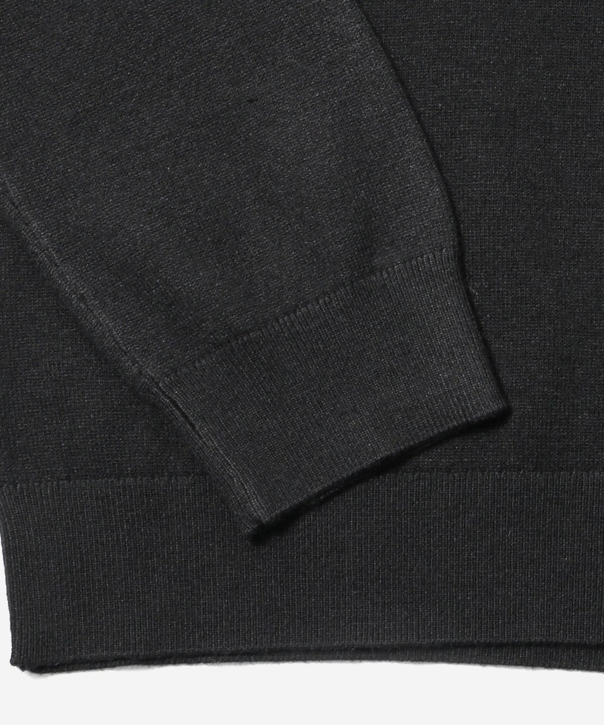 애드호크(ADHOC) 남녀공용 베이직 터틀넥 니트 (BLACK) (HCALKA4)