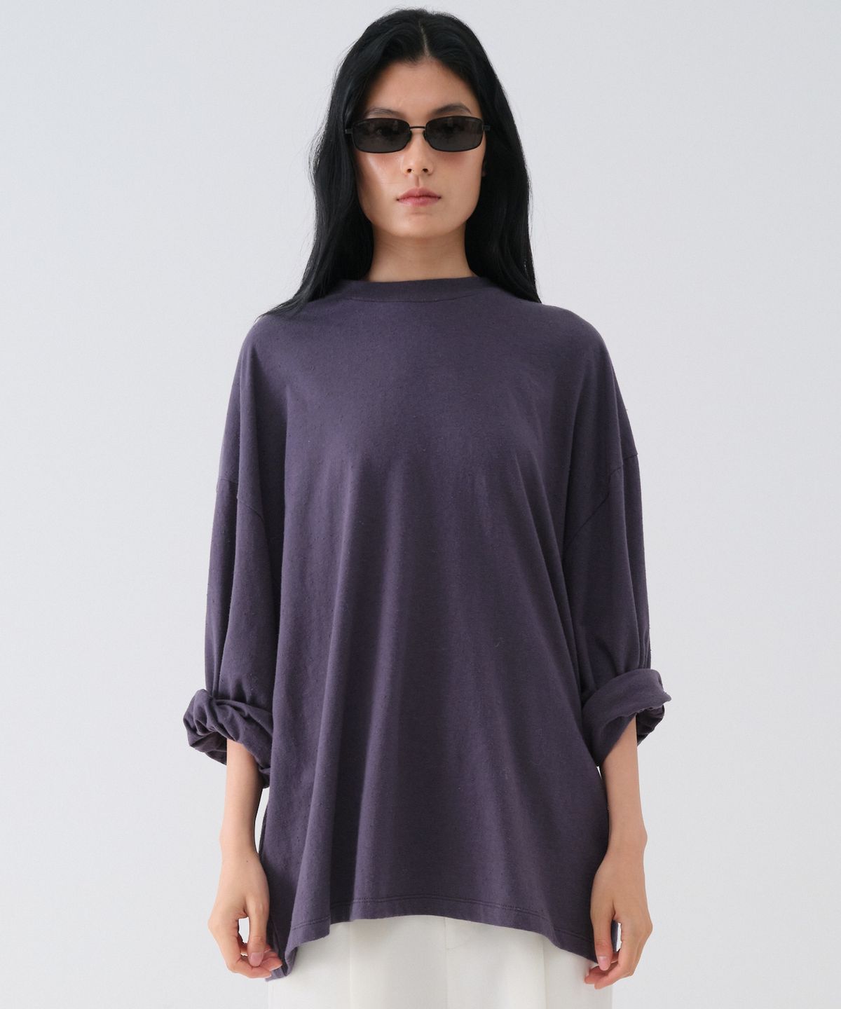 센토르(CENTAUR.KR) NEP OVERSIZE LONG SLEEVE_NAVY