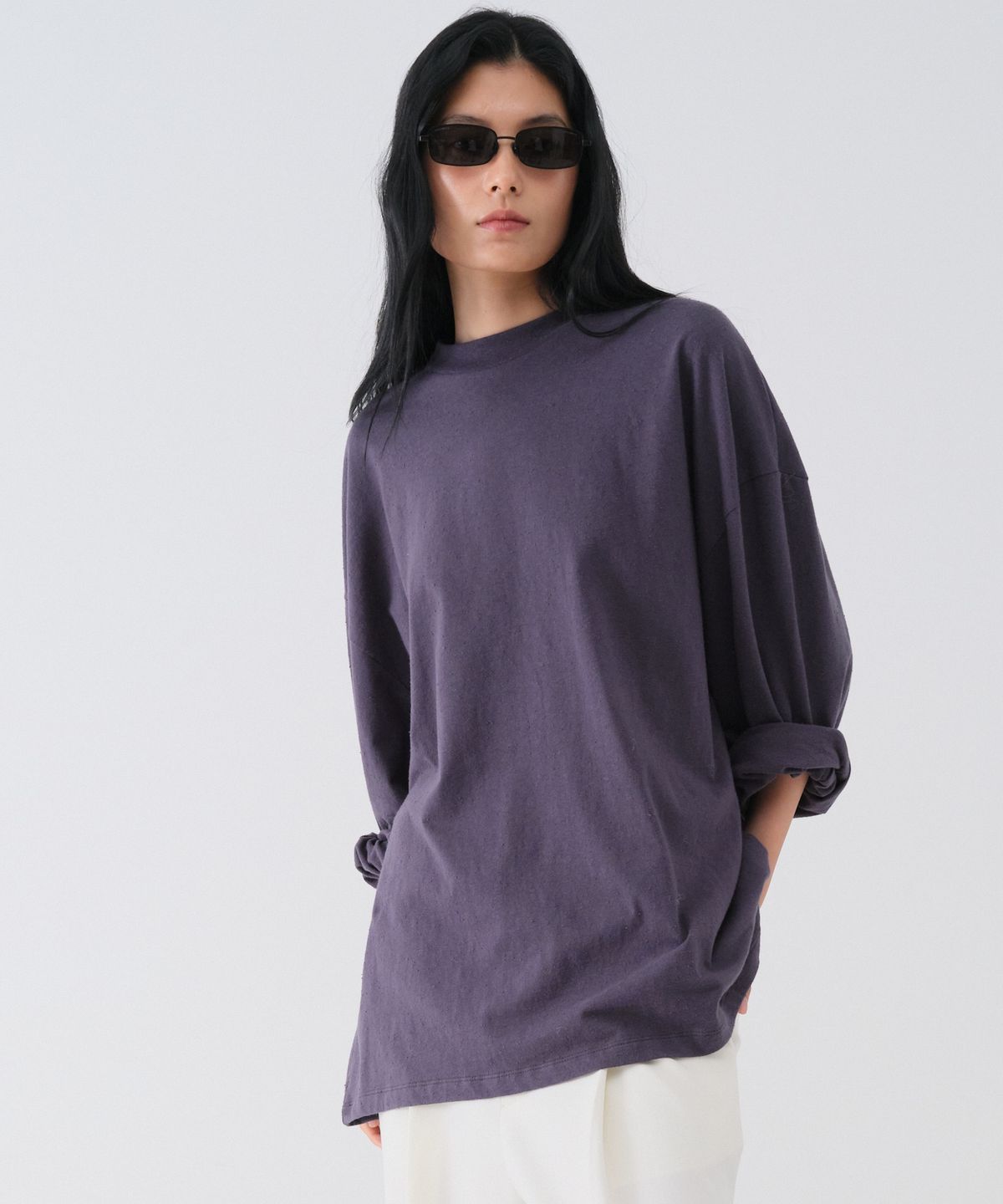 센토르(CENTAUR.KR) NEP OVERSIZE LONG SLEEVE_NAVY