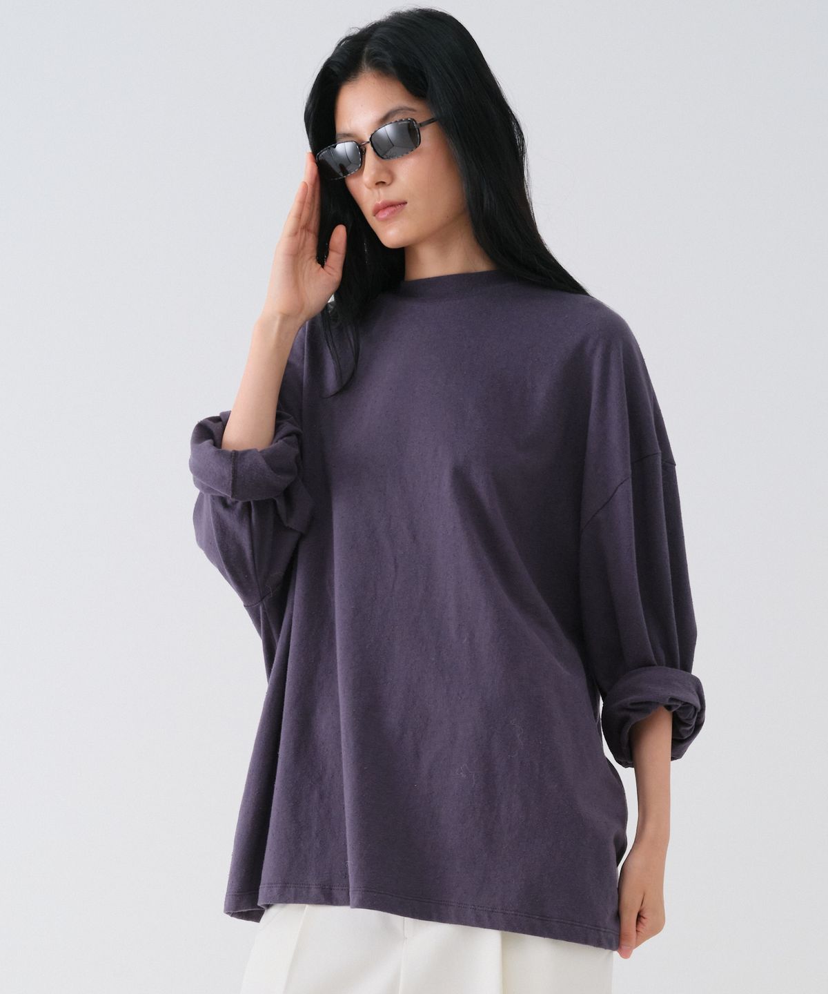 센토르(CENTAUR.KR) NEP OVERSIZE LONG SLEEVE_NAVY