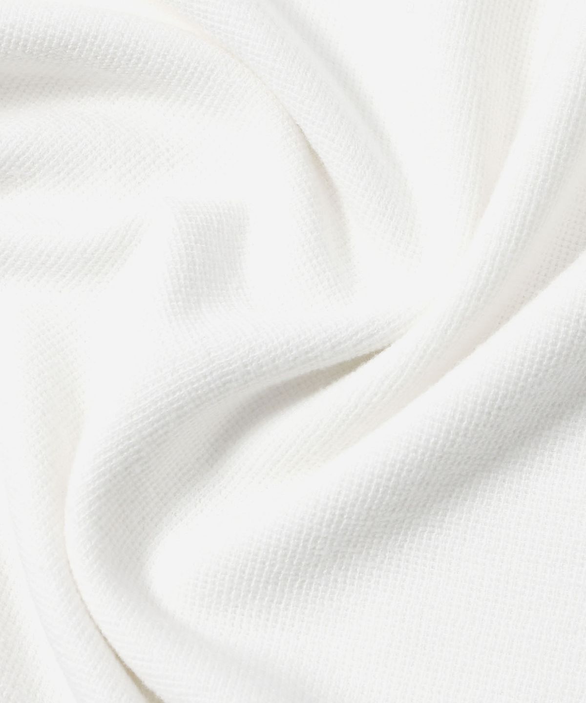 애드호크(ADHOC) 남성 기모 변형조직 베이직 긴팔 티셔츠 (O-WHITE) (HCALT15)