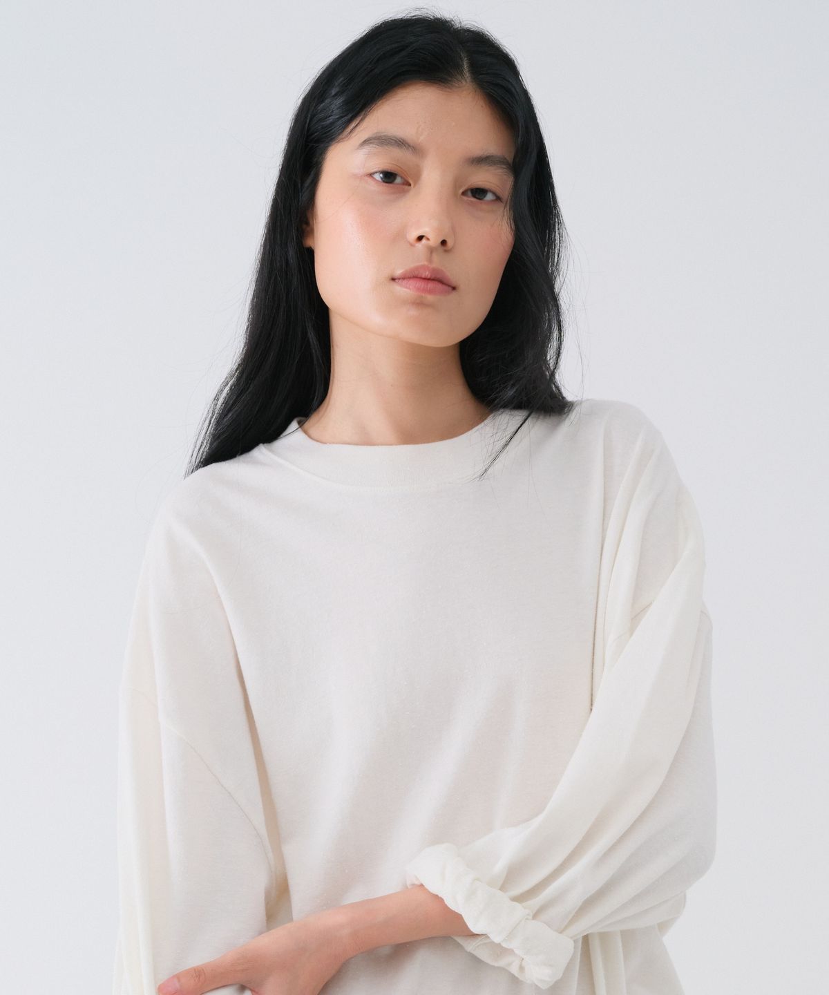 센토르(CENTAUR.KR) NEP OVERSIZE LONG SLEEVE_IVORY