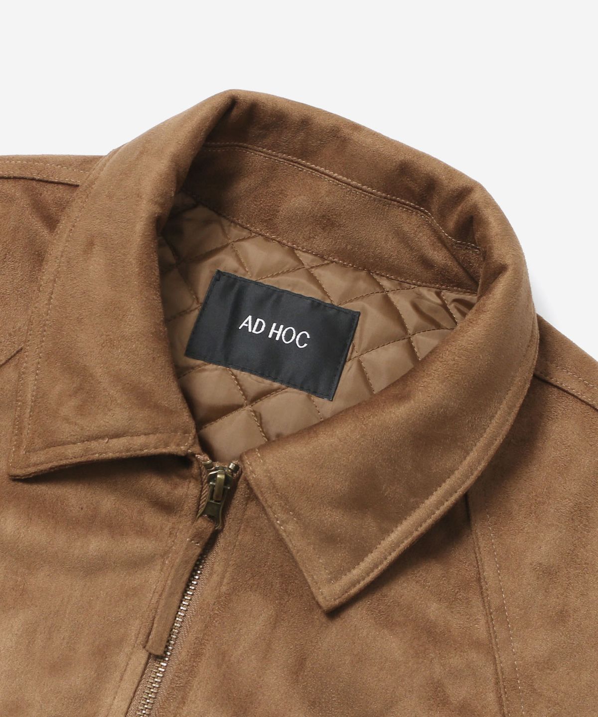 애드호크(ADHOC) 남성 인조 스웨이드 점퍼 (CAMEL) (HCAUJA1)