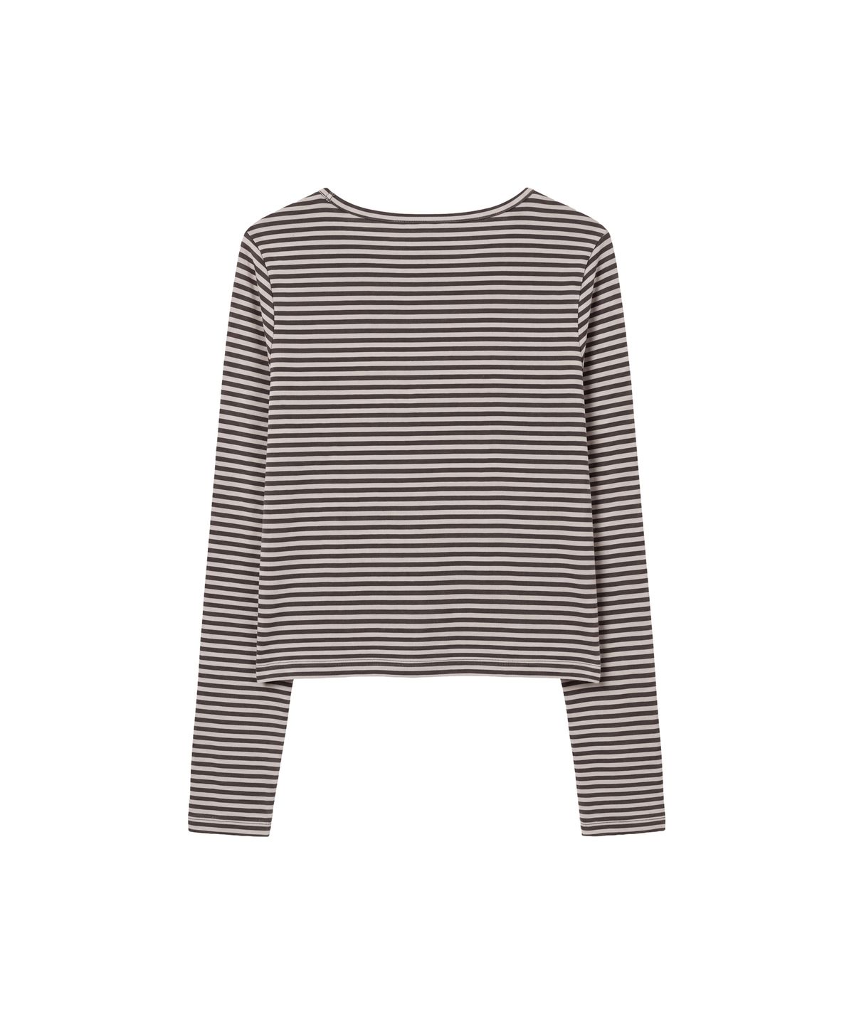 파시온(PASION) 마고 스트라이프 가디건_아이보리 & 블랙 Margo Stripe Cardigan_Ivory & Black