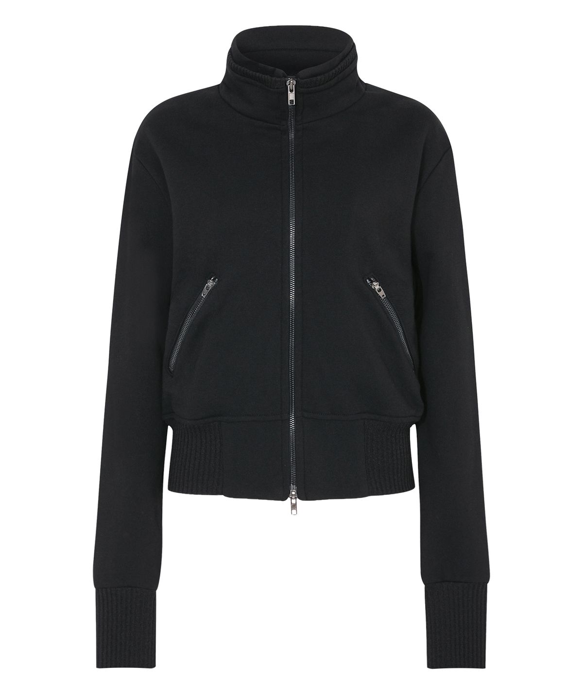 플레어업(FLAREUP) Structured Zip Jacket (FL-055_Black)