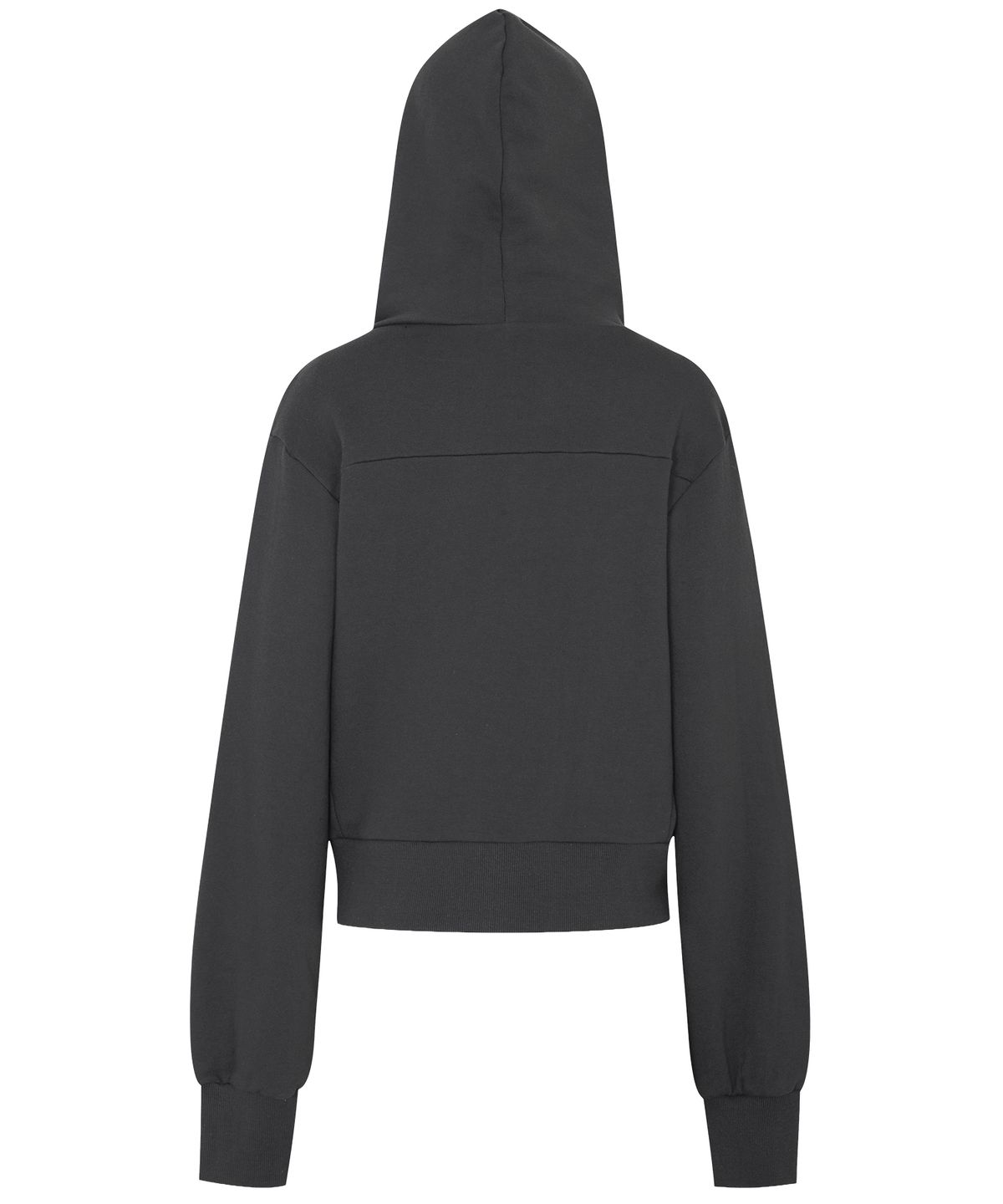플레어업(FLAREUP) Structured Offset Hoodie (FL-067_Charcoal)