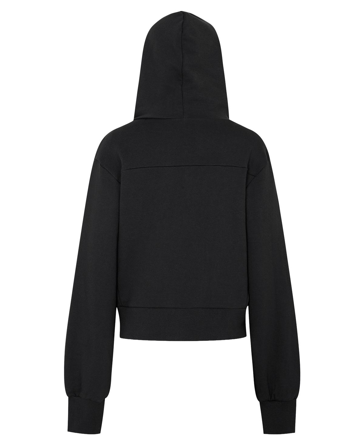 플레어업(FLAREUP) Structured Offset Hoodie (FL-067_Black)