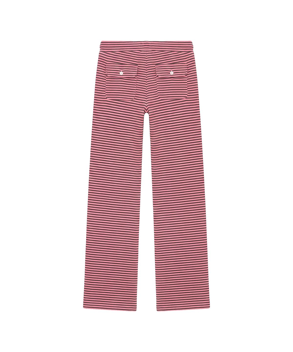 파시온(PASION) 마고 로우라이즈 스트라이프 팬츠_핑크 & 퍼플 Margo Low-Rise Stripe Pants_Pink & Purple
