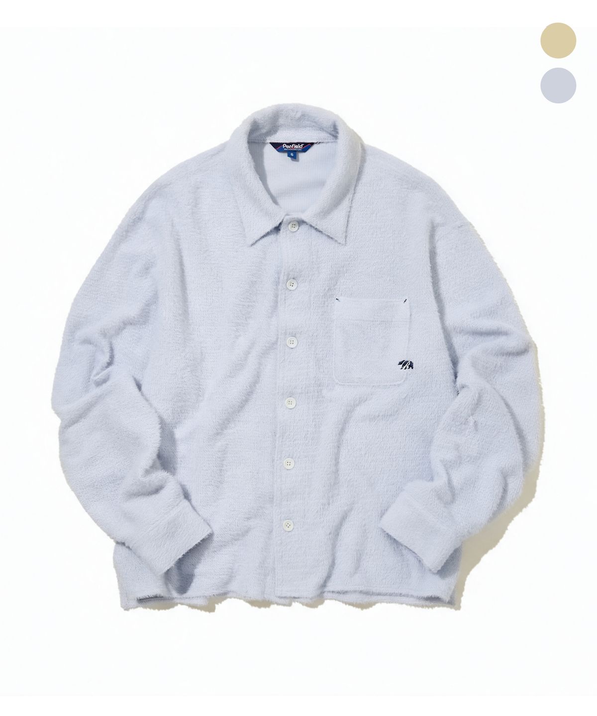 펜필드(PENFIELD) [PF]메쉬 플리스 셔츠_FS3WR10U
