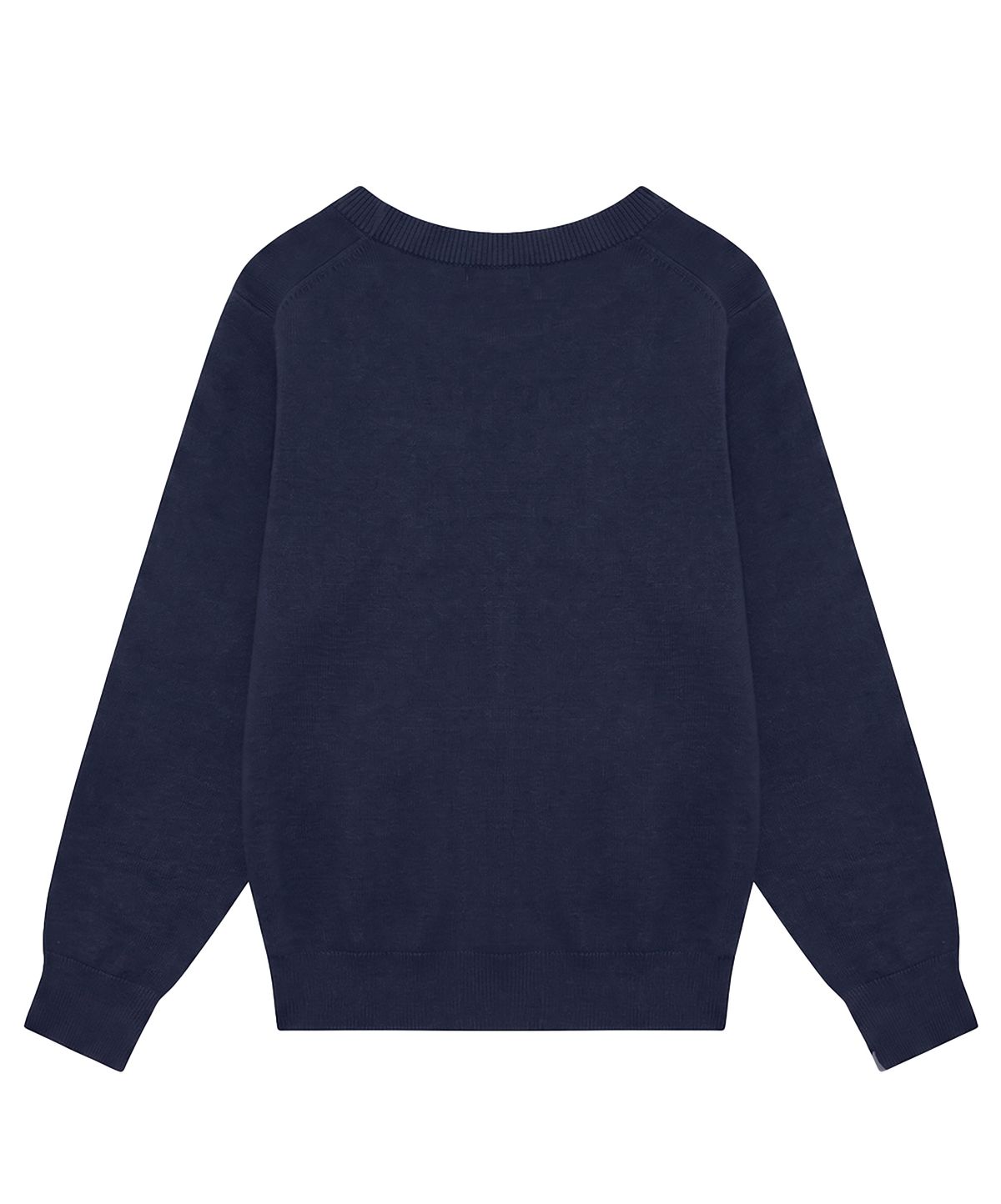누프에블루(NEUFETBLEU) NEB metal v-neck knit (navy)