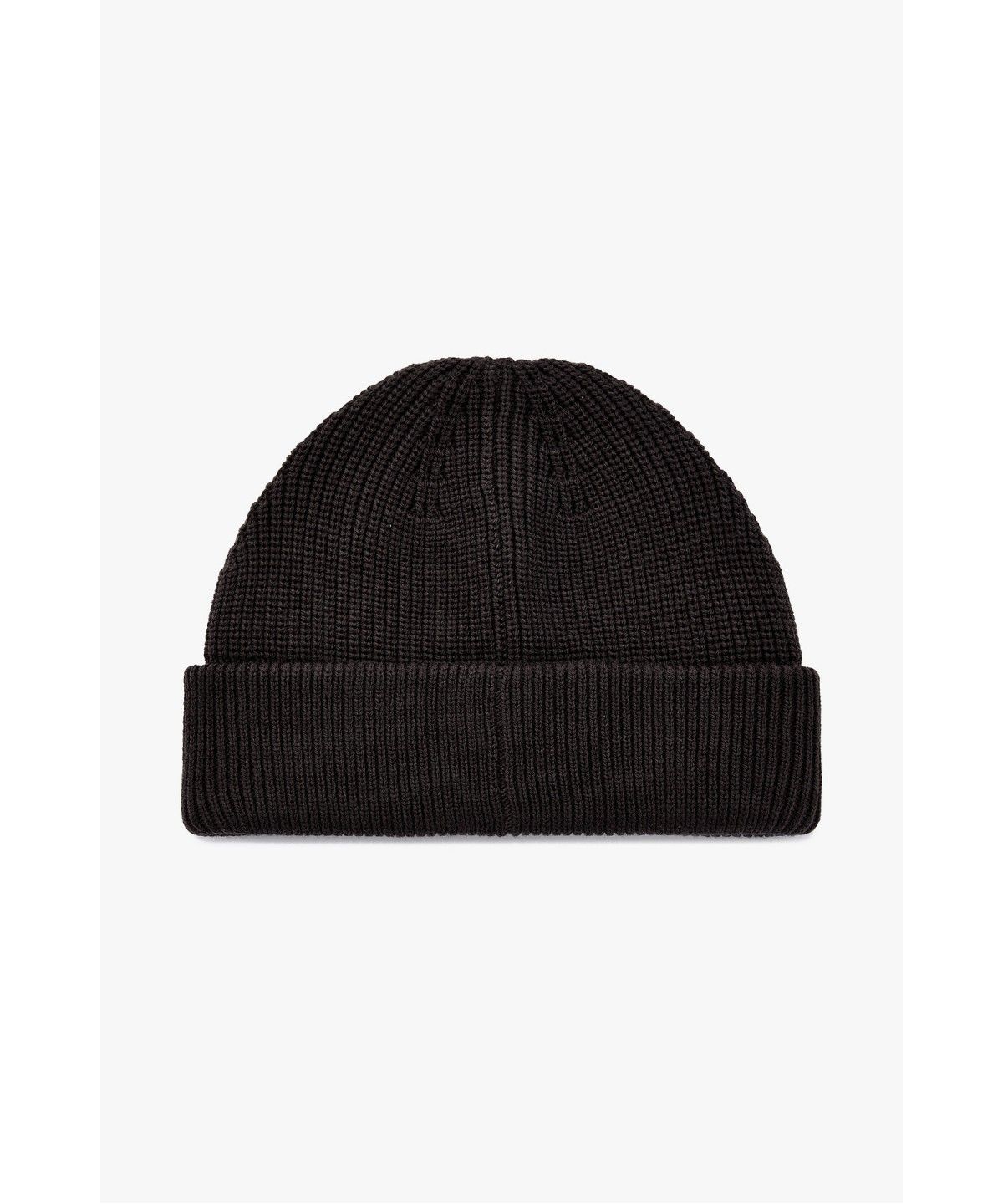 아르마니 익스체인지(ARMANI EXCHANGE) 남성 로고 패치 니트 비니 _다크 브루넷_A416372001