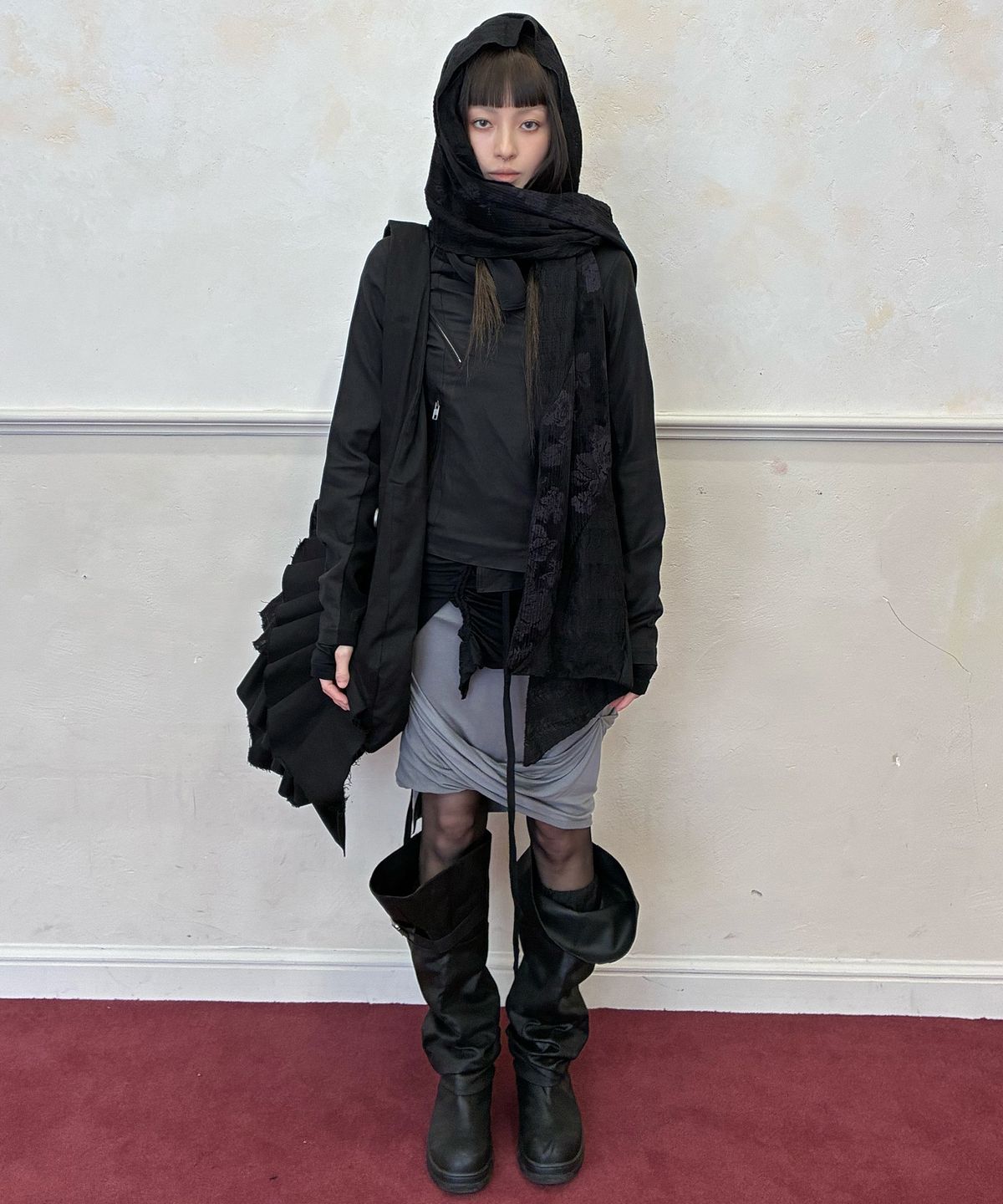 플레어업(FLAREUP) Structured Muffler (FL-749_Black)