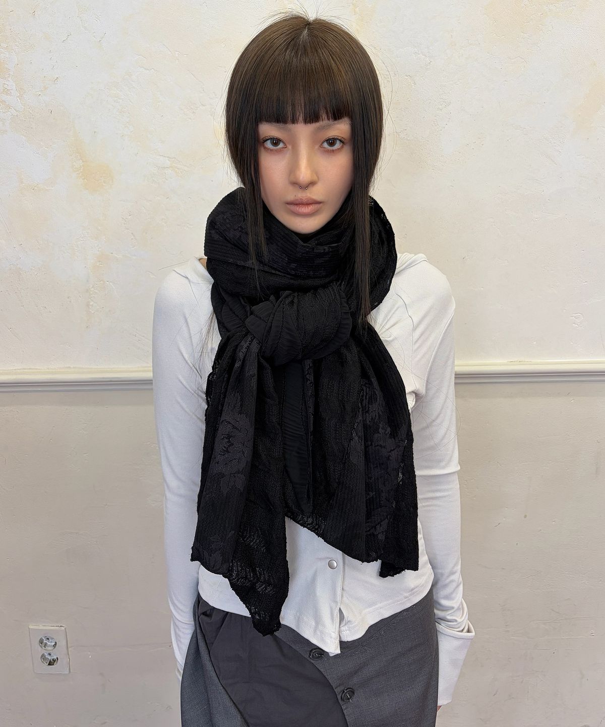 플레어업(FLAREUP) Structured Muffler (FL-749_Black)