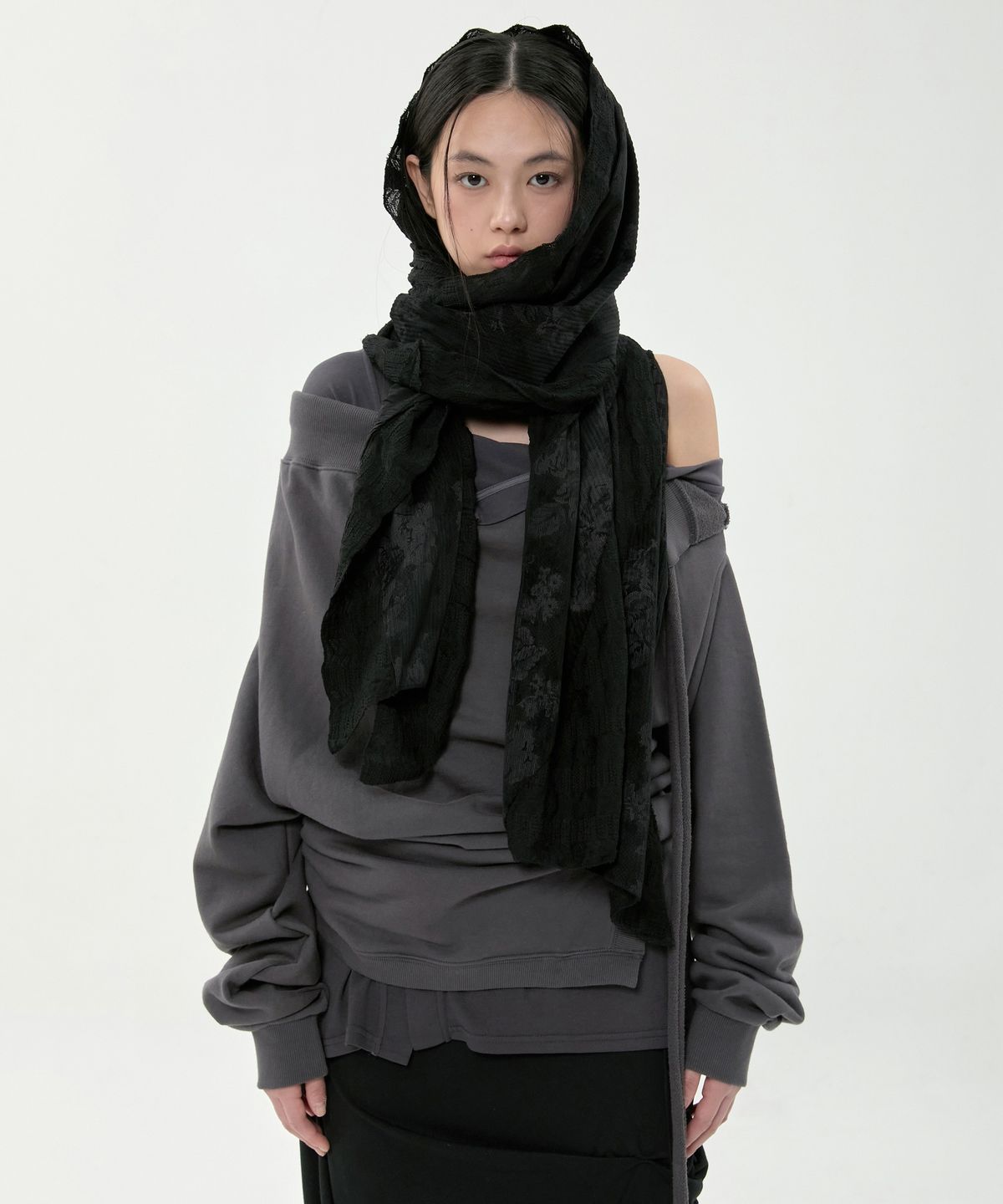 플레어업(FLAREUP) Structured Muffler (FL-749_Black)