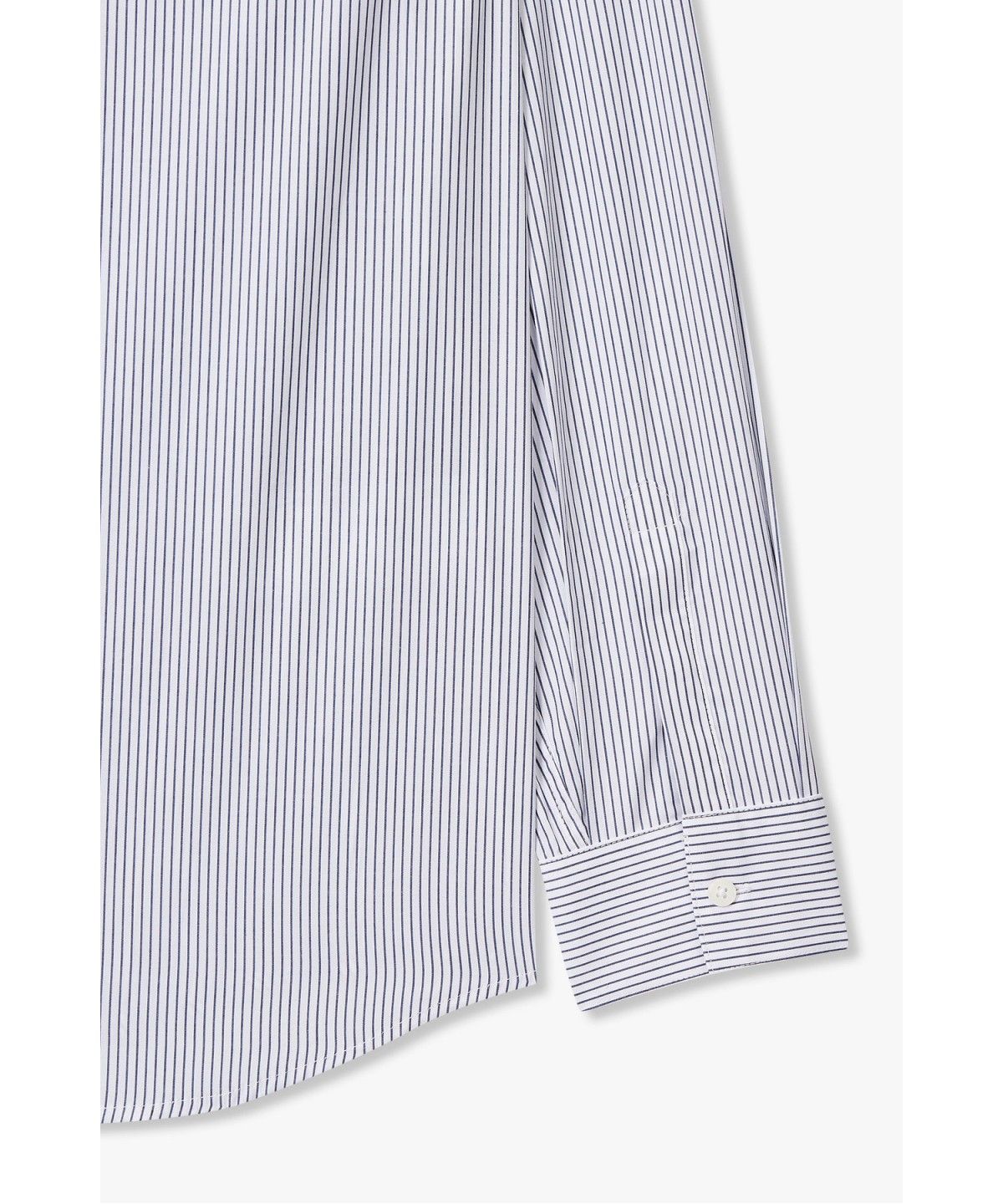 아르마니 익스체인지(ARMANI EXCHANGE) 남성 스트라이프 패턴 셔츠 _블루_A416320004