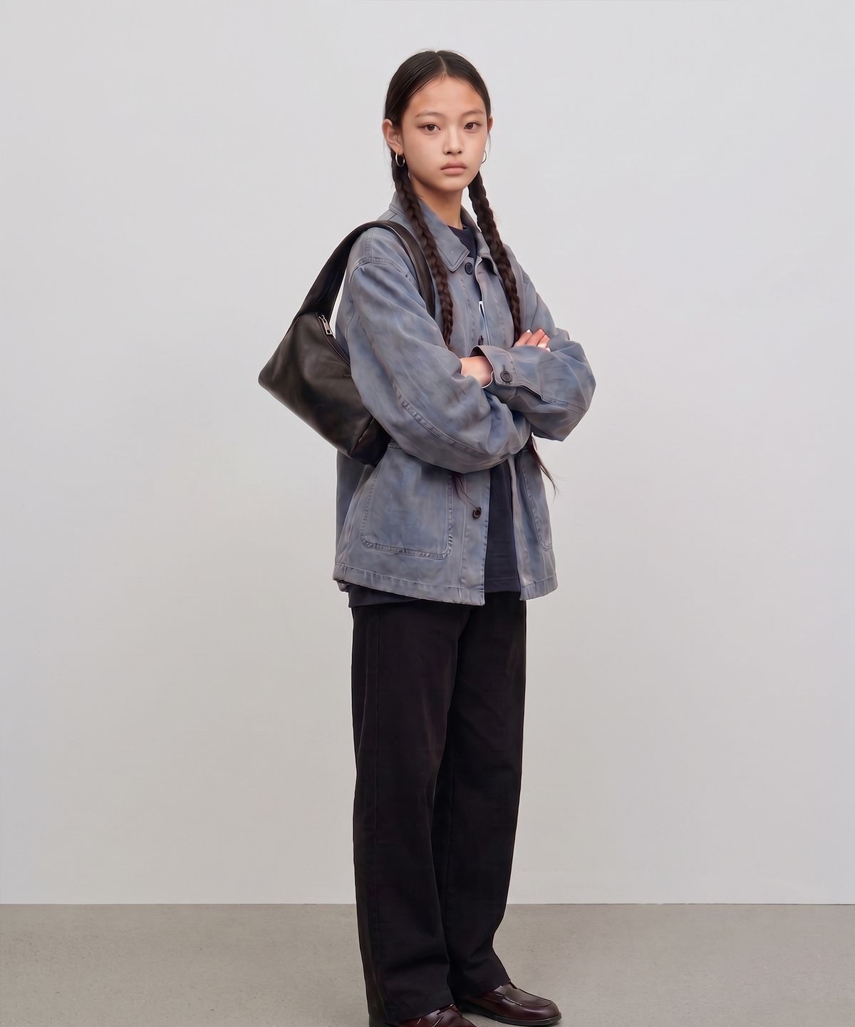 이네크(INNEQ) taeri tote_black_lettering
