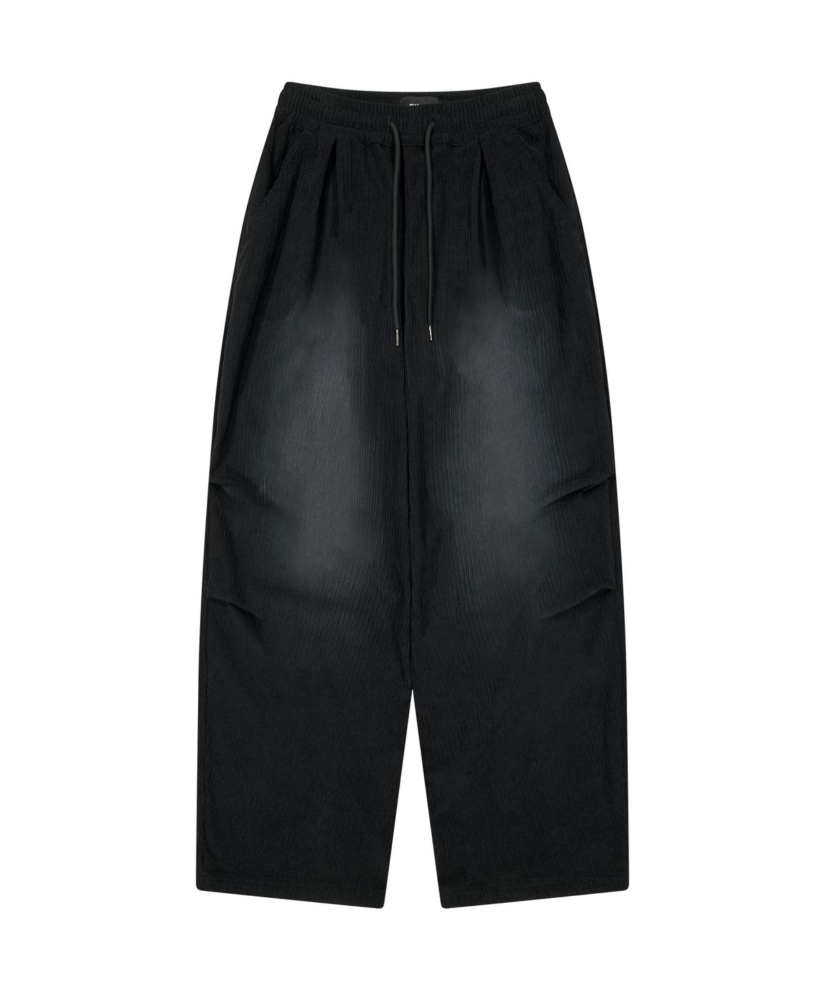 마하그리드(MAHAGRID) BRUSHED WIDE CORDUROY PANTS[BLACK]