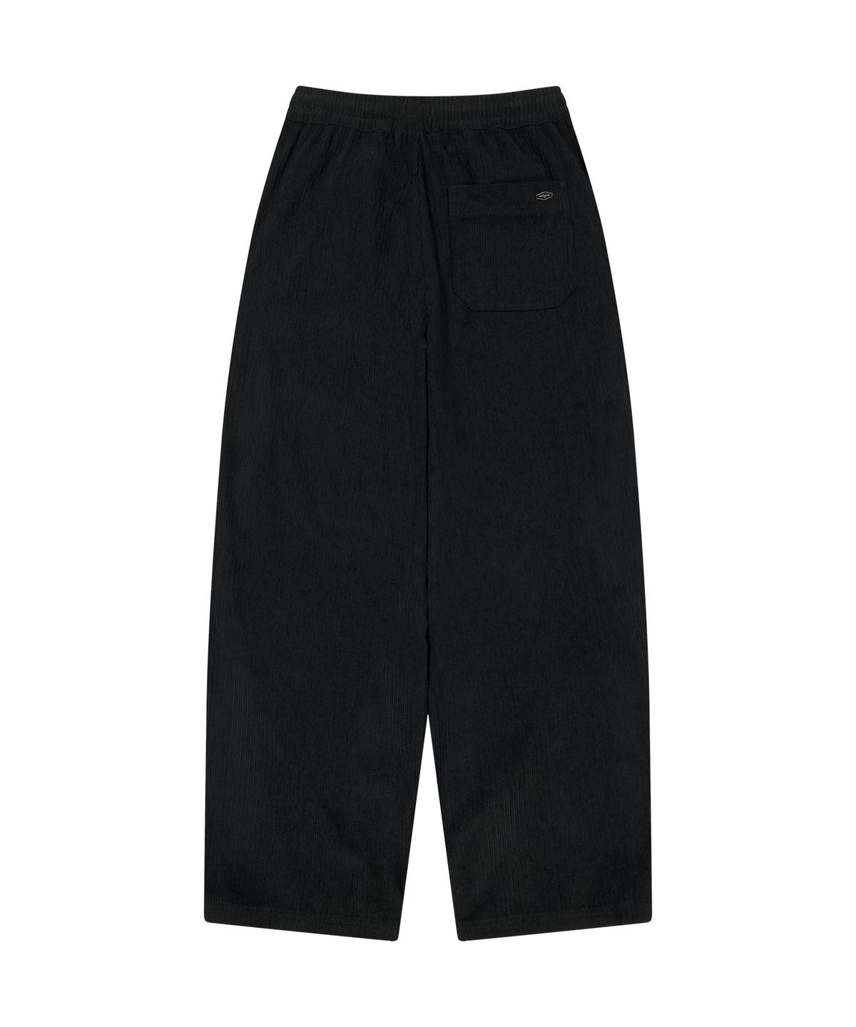마하그리드(MAHAGRID) BRUSHED WIDE CORDUROY PANTS[BLACK]