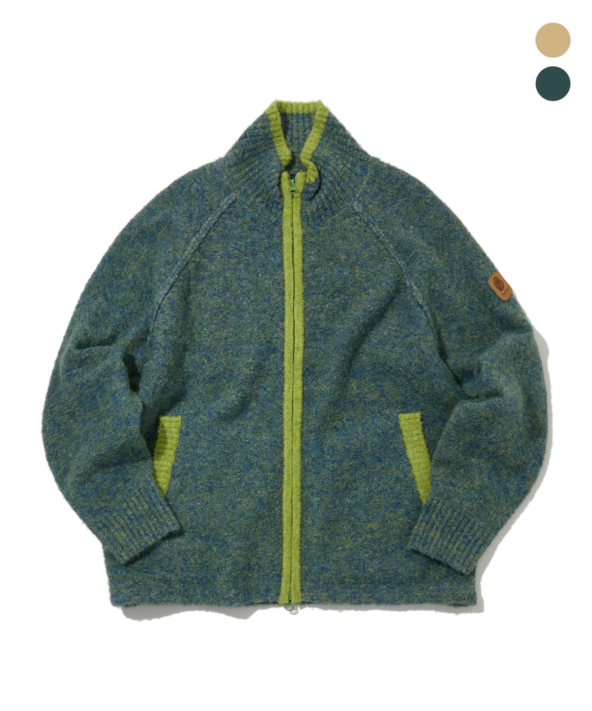 펜필드(PENFIELD) [PF]부클 니트 플리스 풀집업_FS3NJ02U