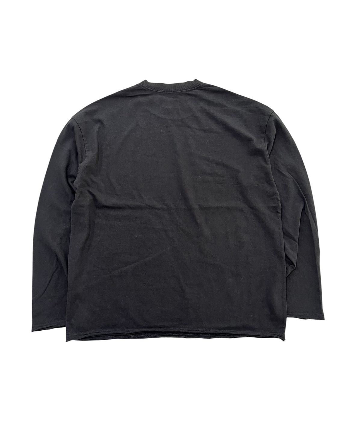 스케이터락(SK8ER ROCK) Race Patch Raw Edge T-Shirt (Black)