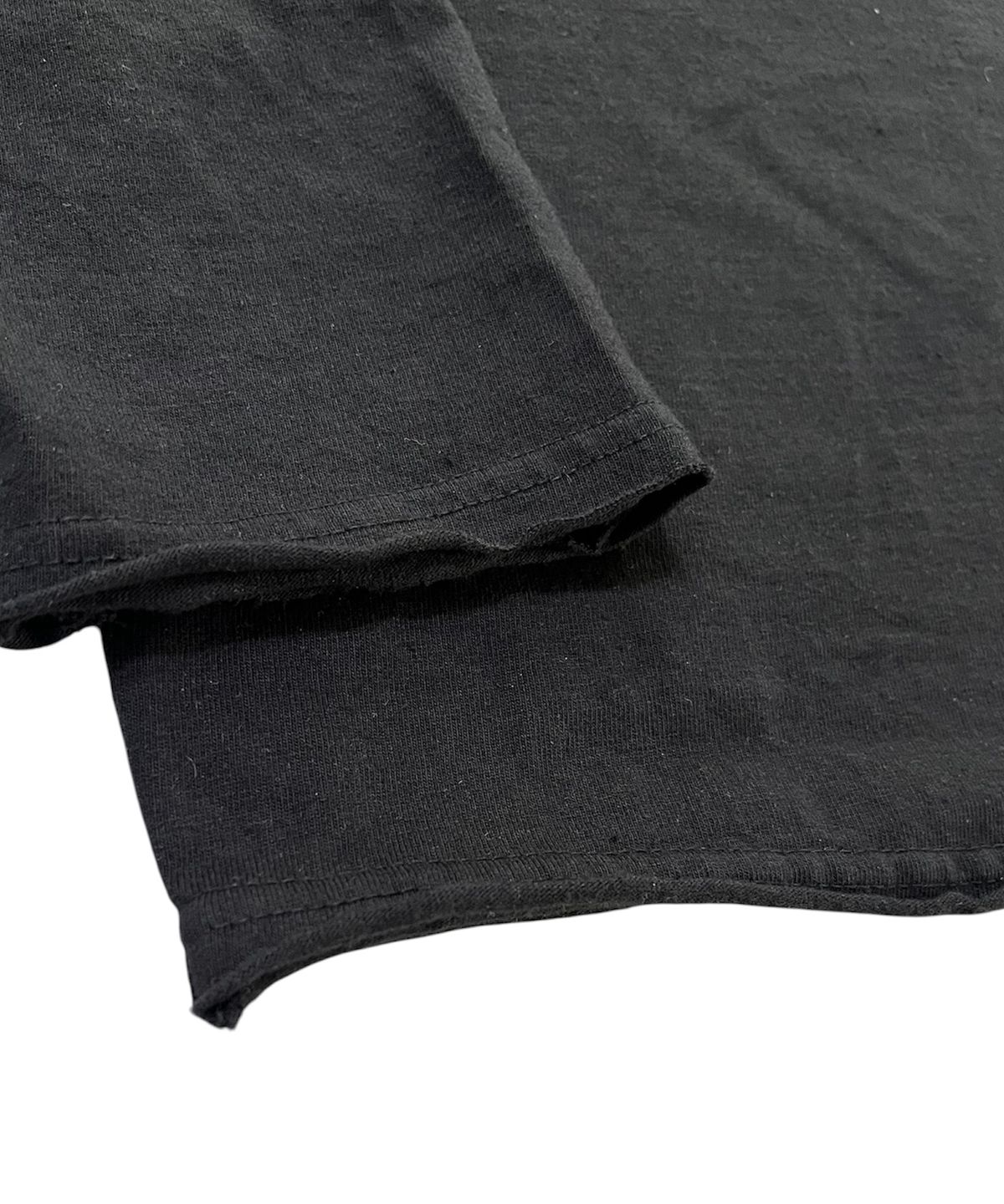 스케이터락(SK8ER ROCK) Race Patch Raw Edge T-Shirt (Black)