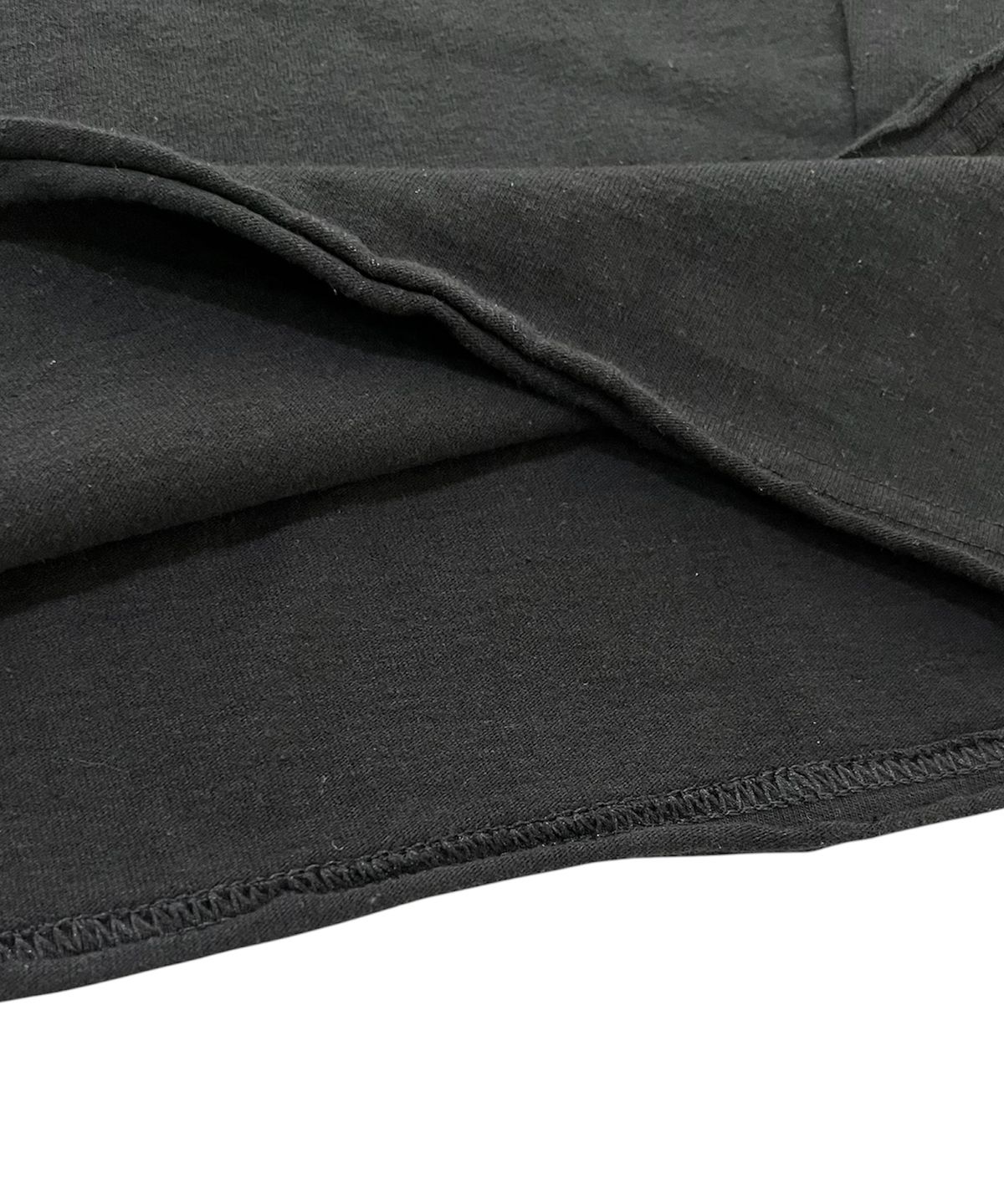 스케이터락(SK8ER ROCK) Race Patch Raw Edge T-Shirt (Black)