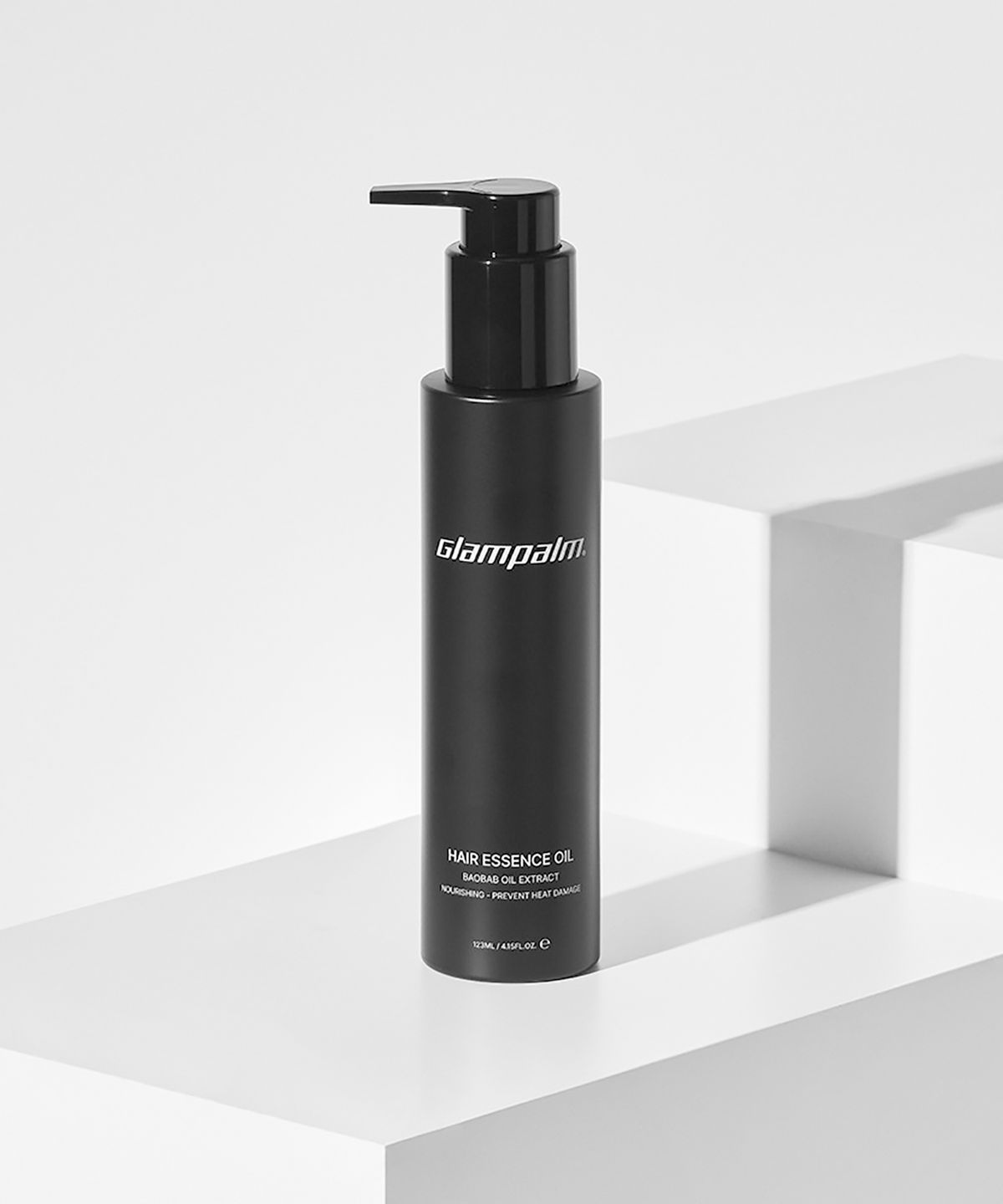 글램팜(GLAMPALM) GP225 클리닉 고데기 + 블랙 헤어오일 123ml + 스냅파우치 세트
