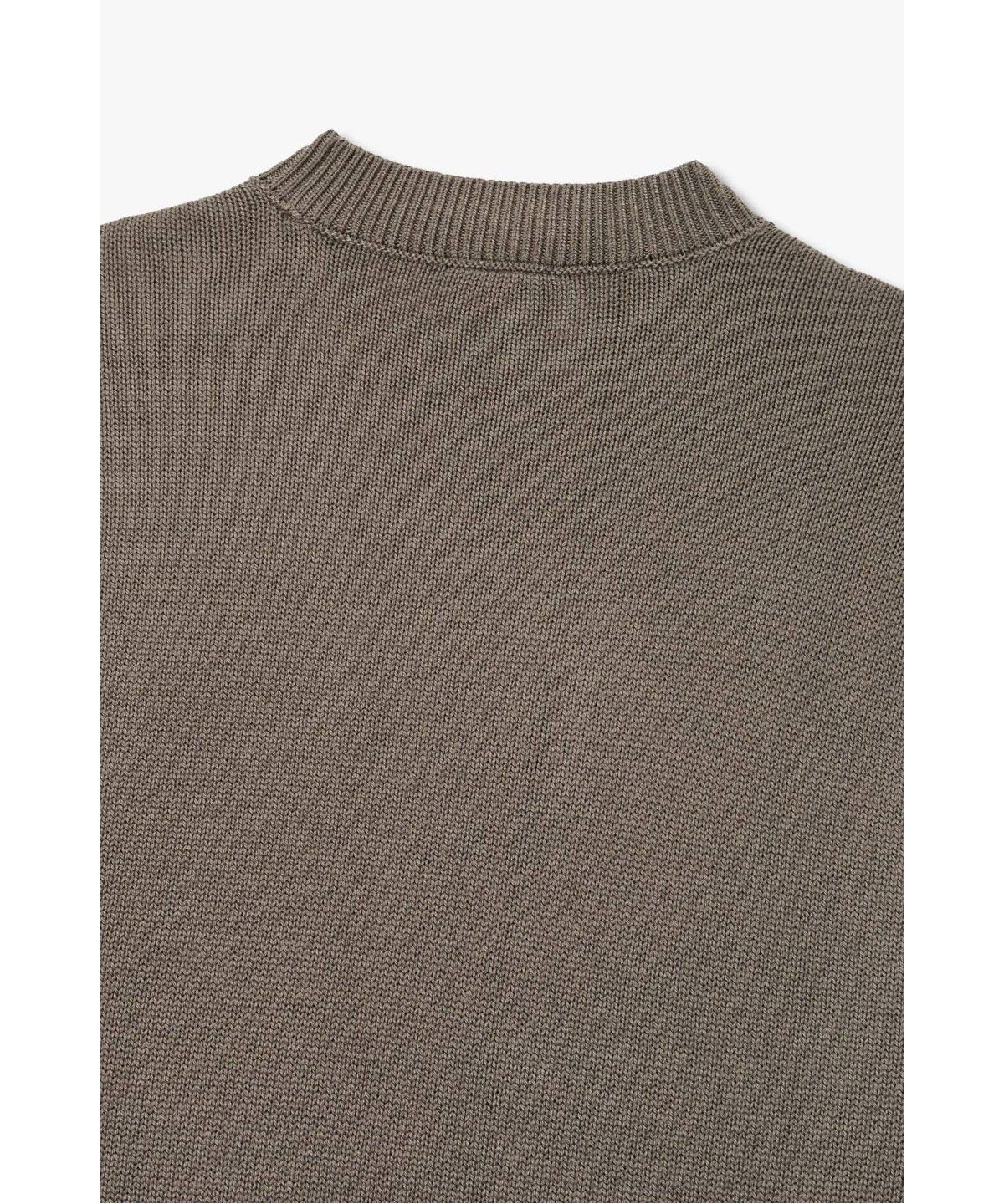 아르마니 익스체인지(ARMANI EXCHANGE) 남성 울 블렌드 크루넥 니트 풀오버 _초코_A416332002
