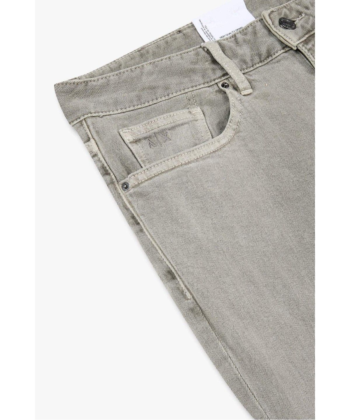 아르마니 익스체인지(ARMANI EXCHANGE) 남성 스트레치 슬림 핏 데님 팬츠 _라이트 카키_A416340006