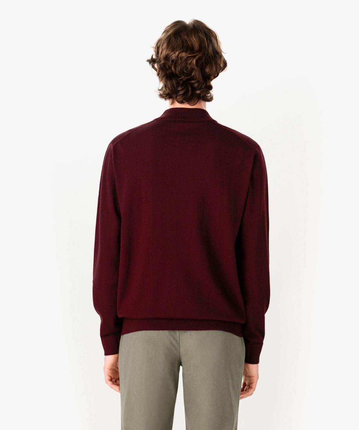 라코스테(LACOSTE) 남성 모크넥 풀오버 스웨터 AH897E-56N 3KE