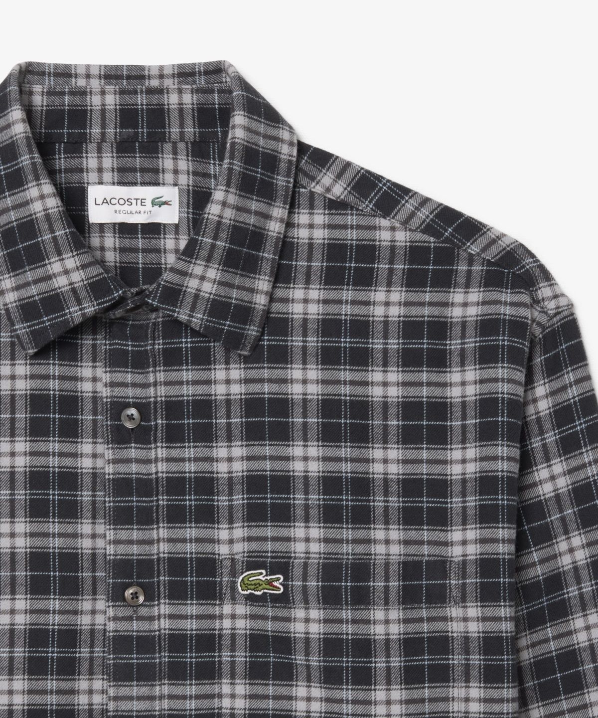 라코스테(LACOSTE) 남성 플란넬 멀티 체크 셔츠 CH3798-56N I7U