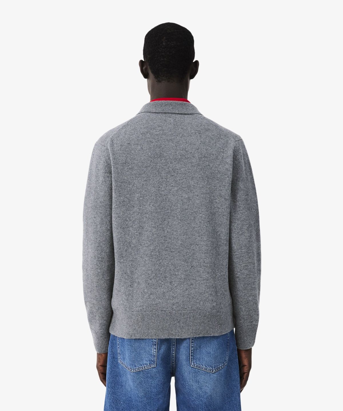 라코스테(LACOSTE) 남성 스냅버튼 스웨터 폴로셔츠 AH8593-56N UWC