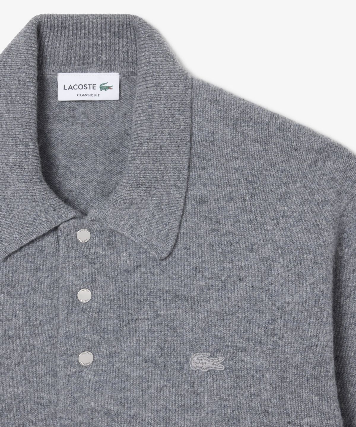 라코스테(LACOSTE) 남성 스냅버튼 스웨터 폴로셔츠 AH8593-56N UWC