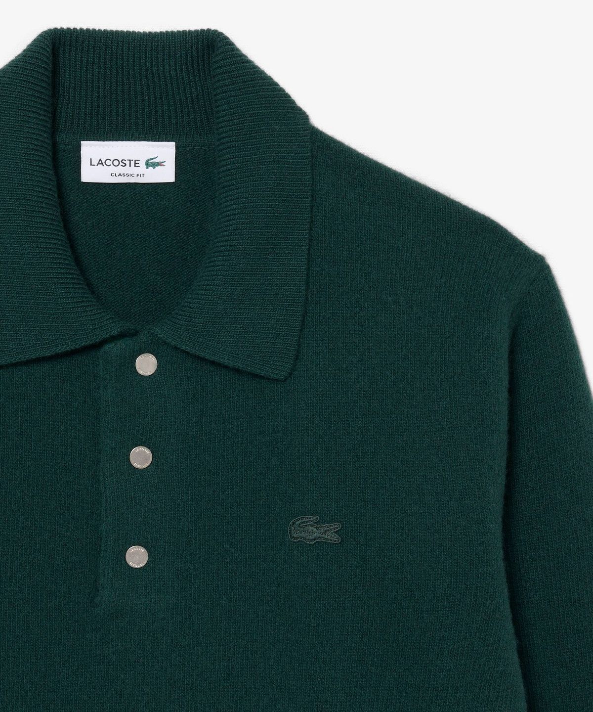 라코스테(LACOSTE) 남성 스냅버튼 스웨터 폴로셔츠 AH8593-56N YZP