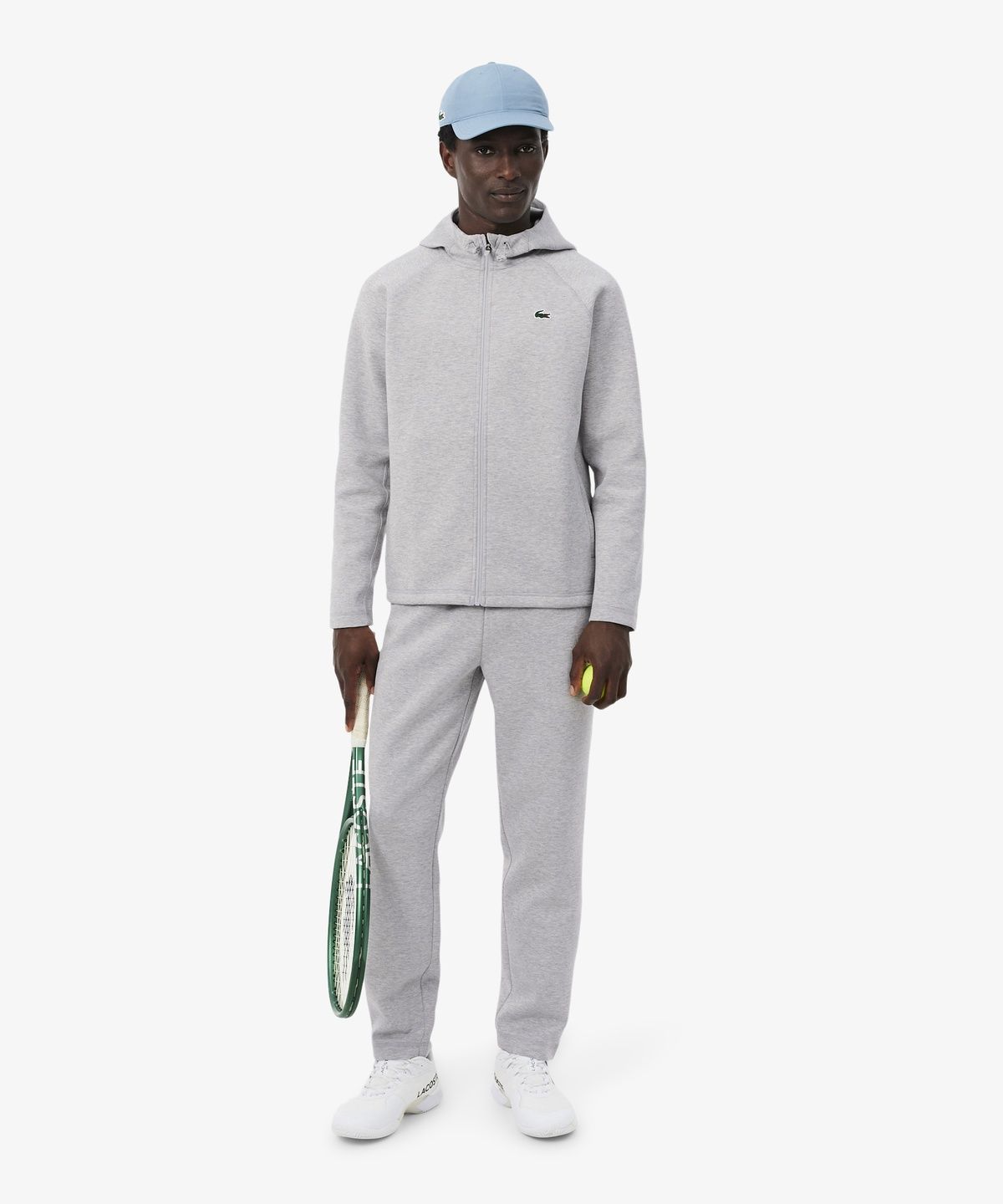 라코스테(LACOSTE) 남성 트레이닝 후드 집업 스웻셔츠 SH0152-56N CCA