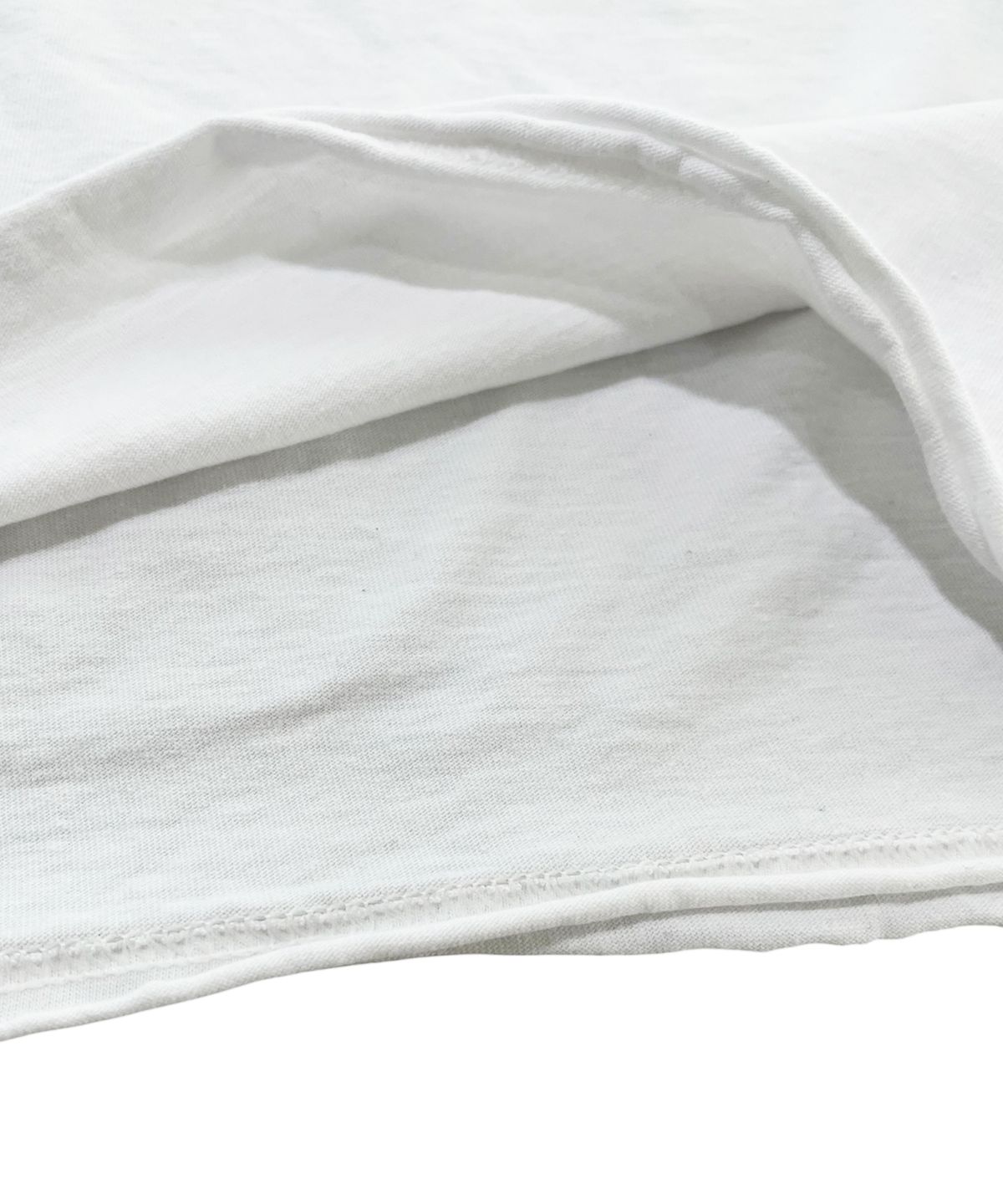 스케이터락(SK8ER ROCK) Race Patch Raw Edge T-Shirt (White)