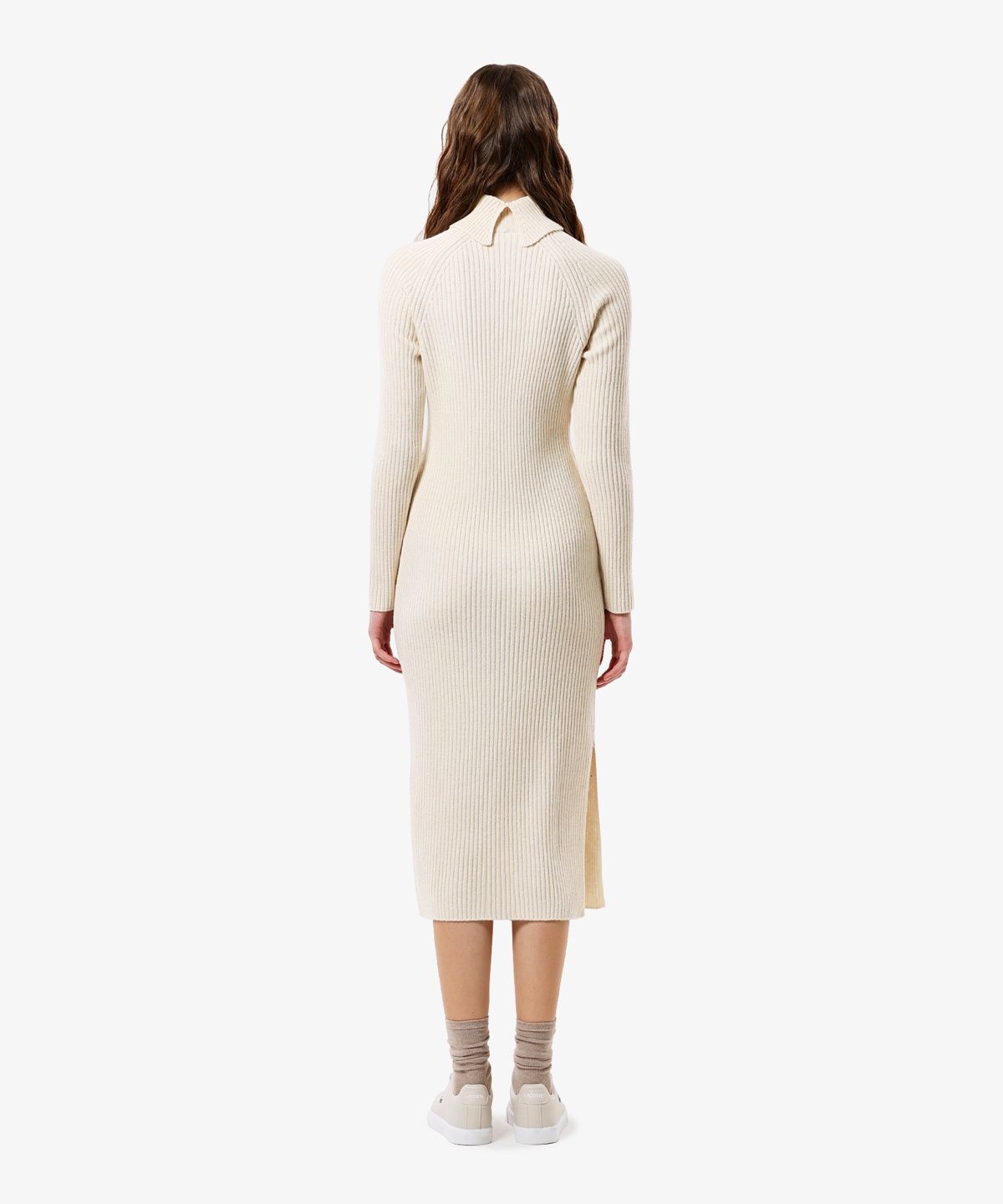 라코스테(LACOSTE) 여성 터틀넥 스웨터 드레스 EF880E-56N 056