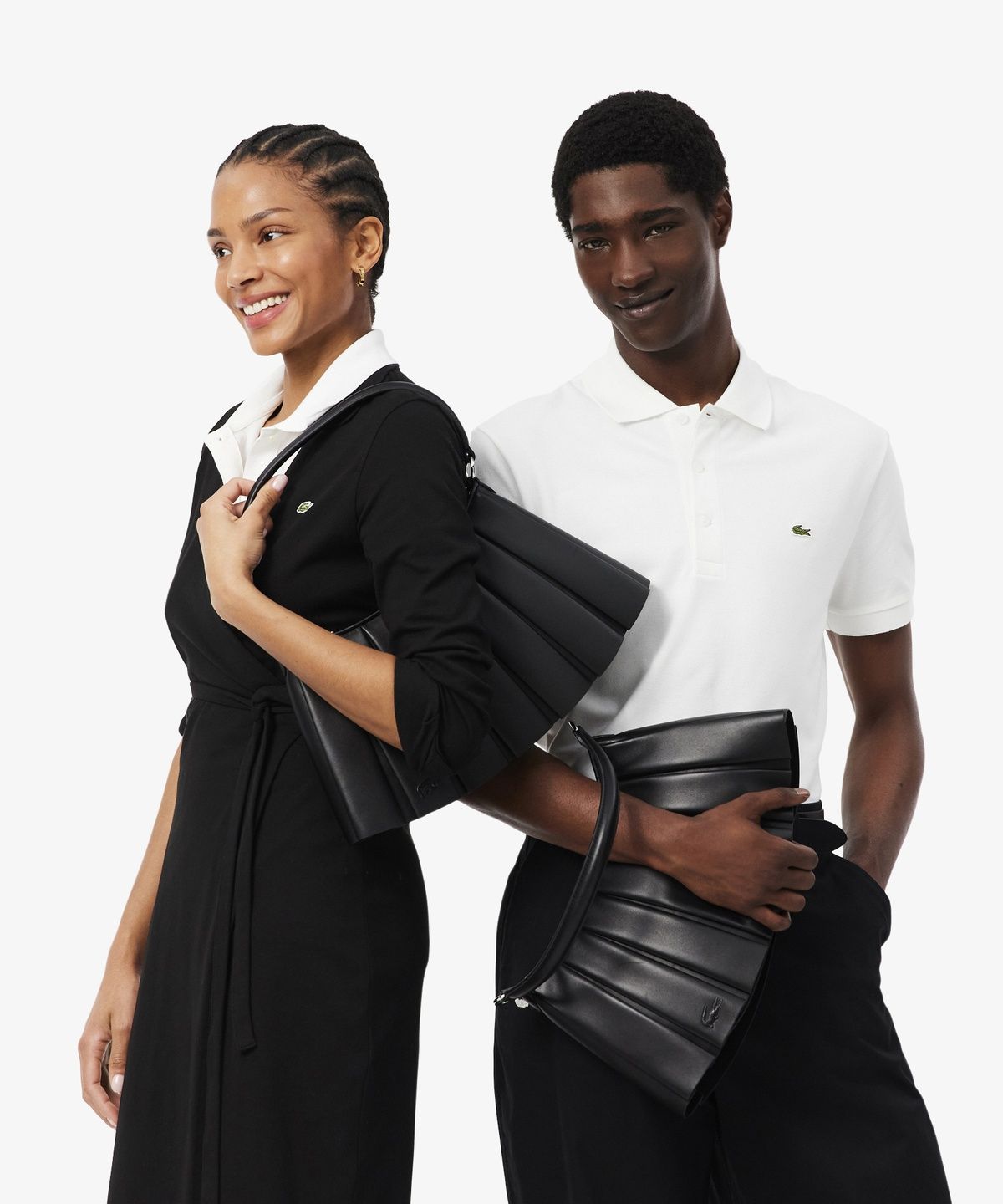 라코스테(LACOSTE) 여성 렝글렌 미듐 크로스바디 NU5176D56N 000