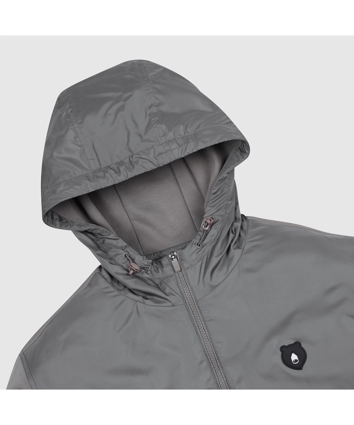 골든베어(GOLDEN BEAR) (남성) Ponte Woven Hybrid Hood Zip-up G4UAW26004GYX