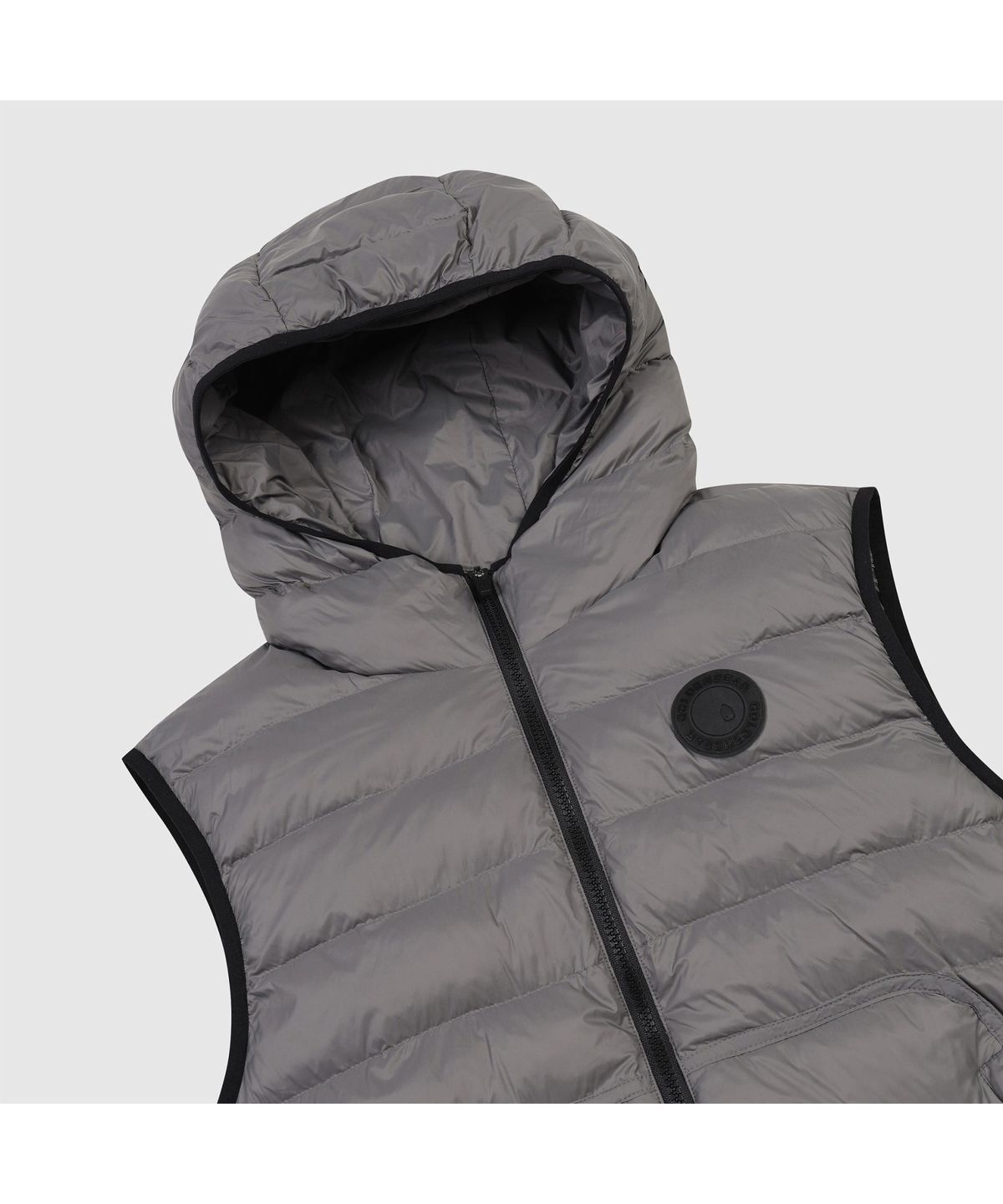 골든베어(GOLDEN BEAR) (남성) Light-weight Padded Hood Vest G4VAW26501GYX