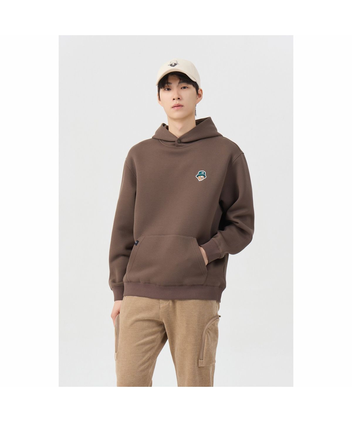 골든베어(GOLDEN BEAR) (공용) Printed Back Hoody G4TAW26202BRX