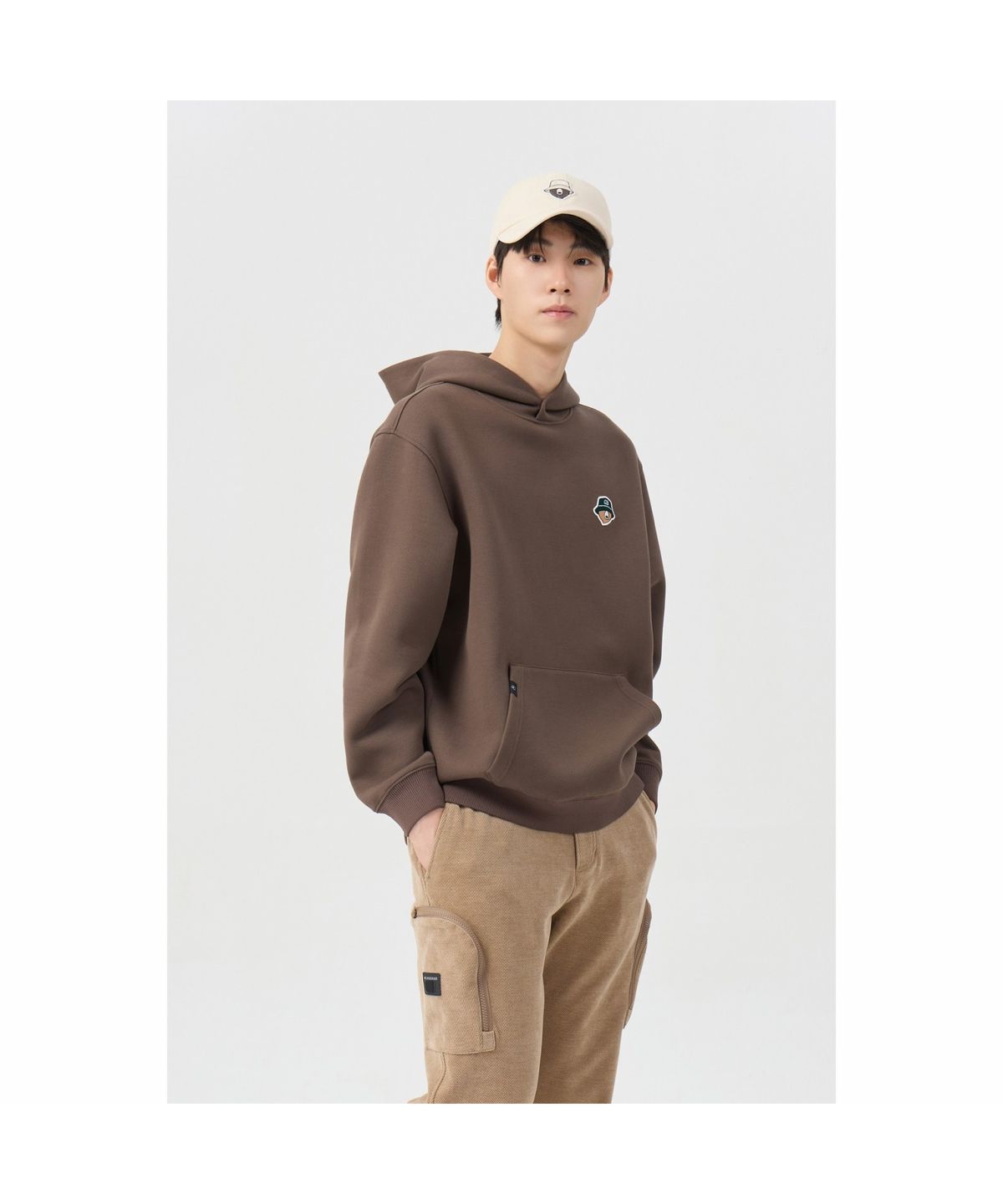 골든베어(GOLDEN BEAR) (공용) Printed Back Hoody G4TAW26202BRX